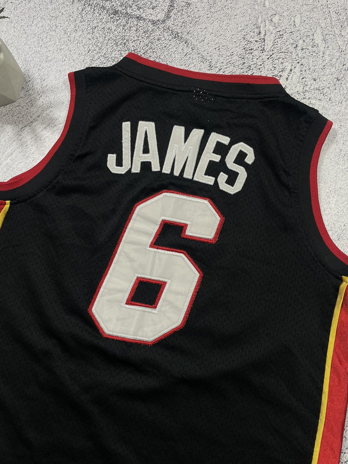 NBA × Starter × Vintage Vintage NBA Lebron James 6 Miami Heat Starter Jersey Size US S / EU 44-46 / 1 - 8 Thumbnail
