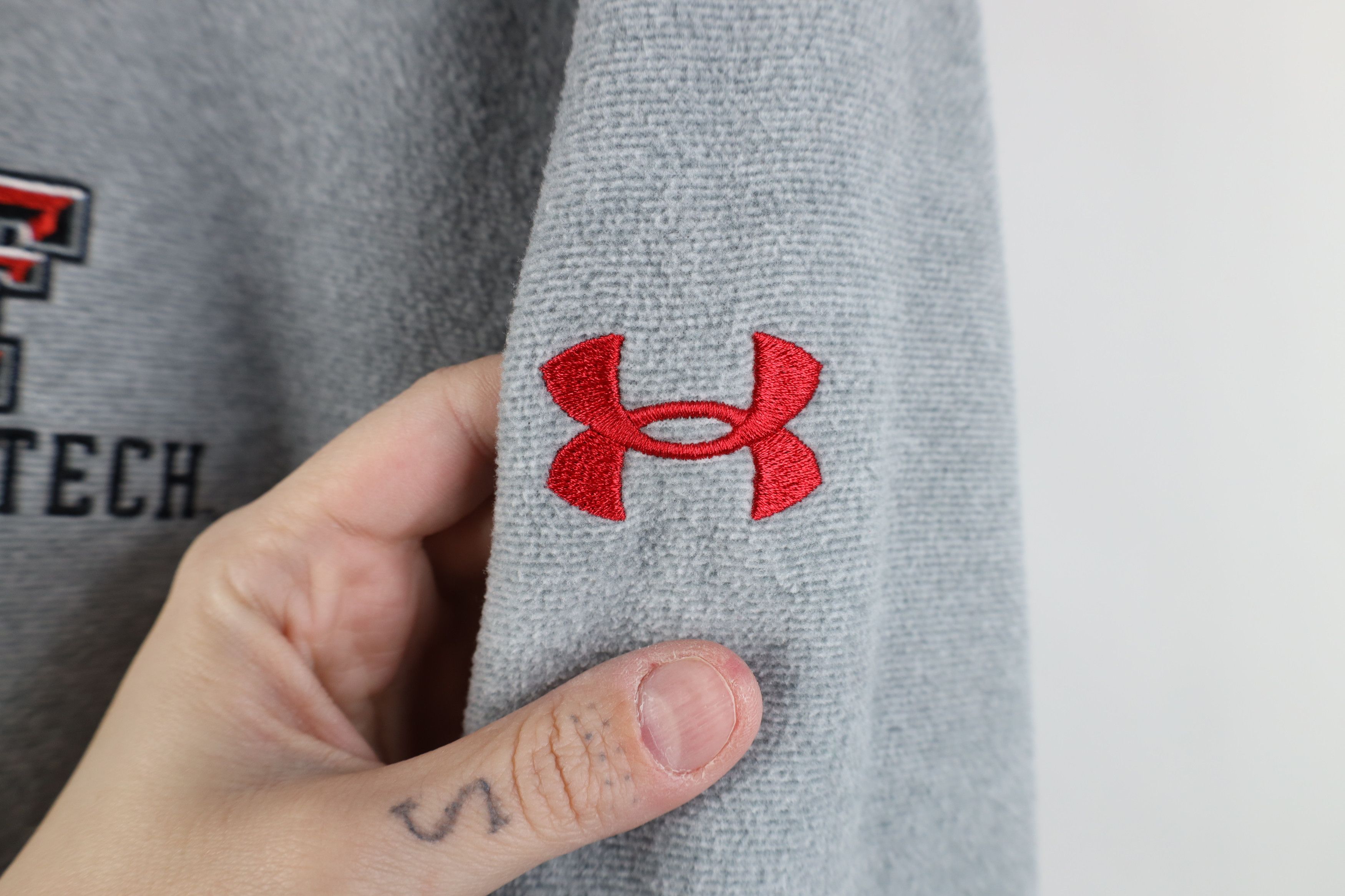 Under Armour Under Armour Tech University Half Zip Fleece Hooded Jacket Size US L / EU 52-54 / 3 - 5 Thumbnail