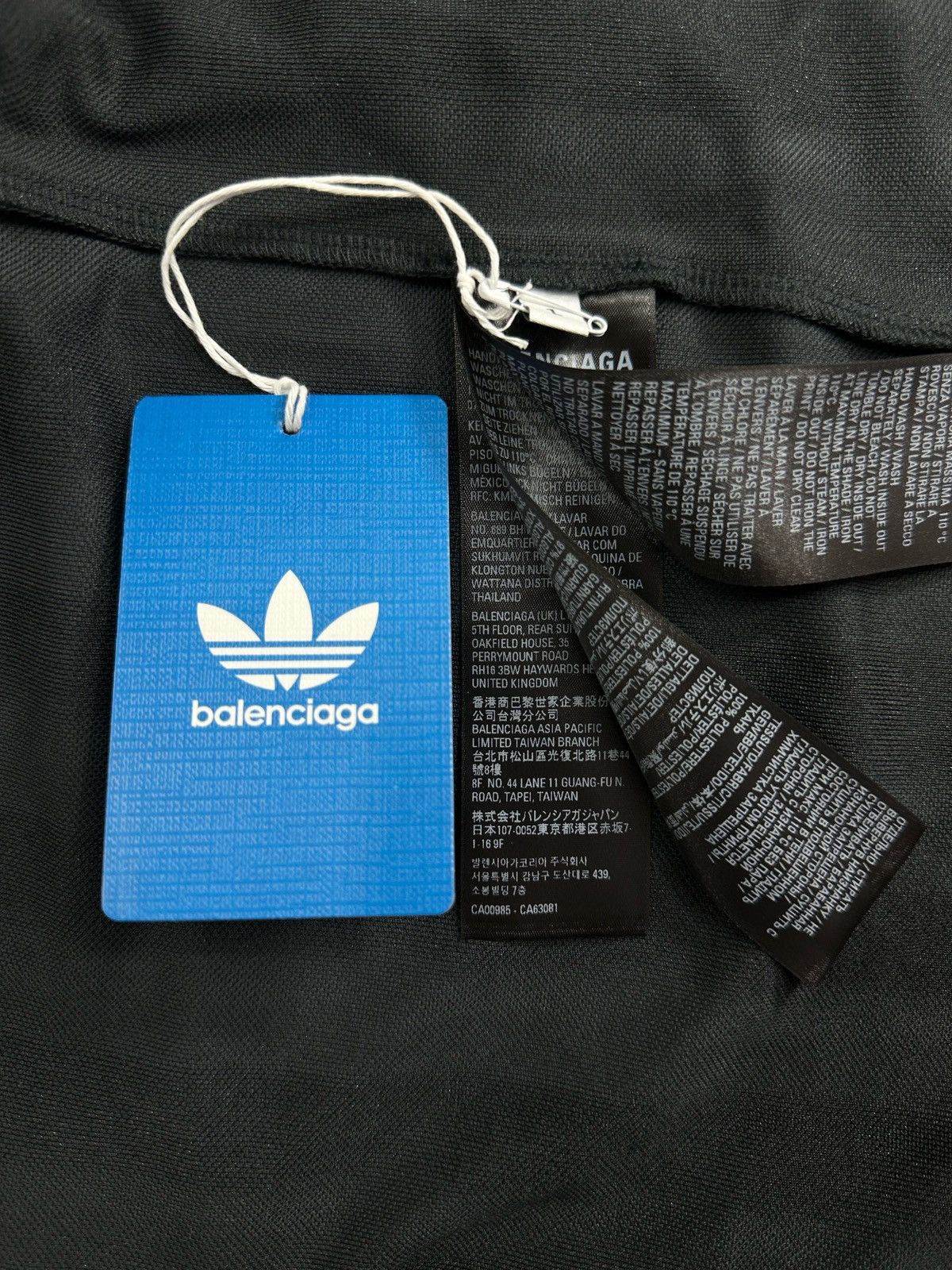 Balenciaga Balenciaga Adidas Football/ Soccer Jersey Black Size US S / EU 44-46 / 1 - 7 Thumbnail