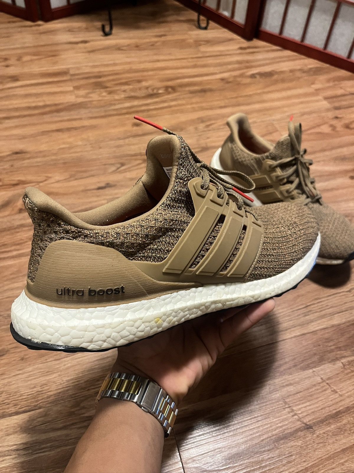 Adidas Ultra Boost 4.0 Raw Desert Size US 10 / EU 43 - 7 Thumbnail