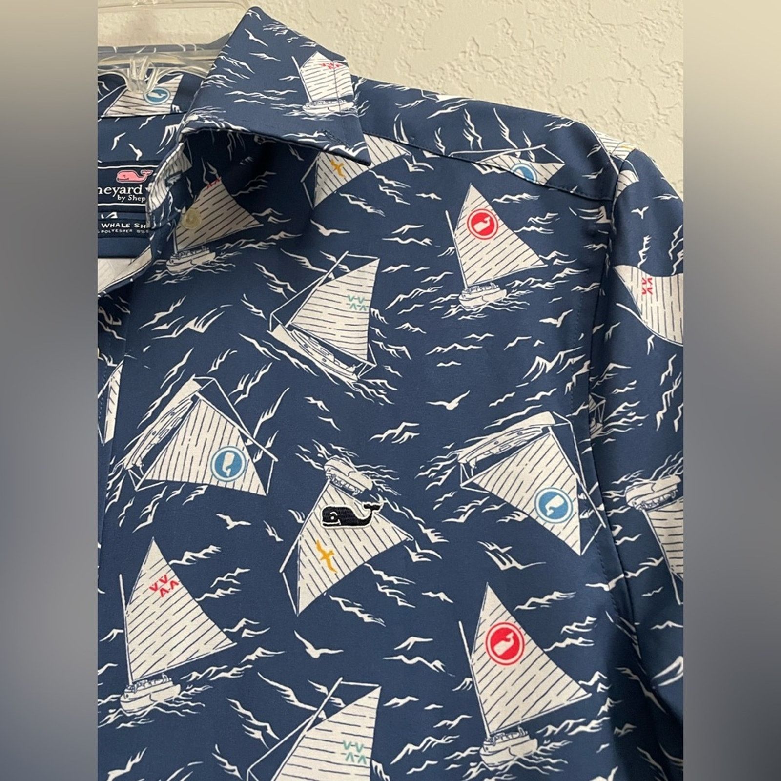 Vineyard Vines Vineyard Vines SailBoat Classic Fit Murray Shirt Men Small Size US S / EU 44-46 / 1 - 3 Thumbnail