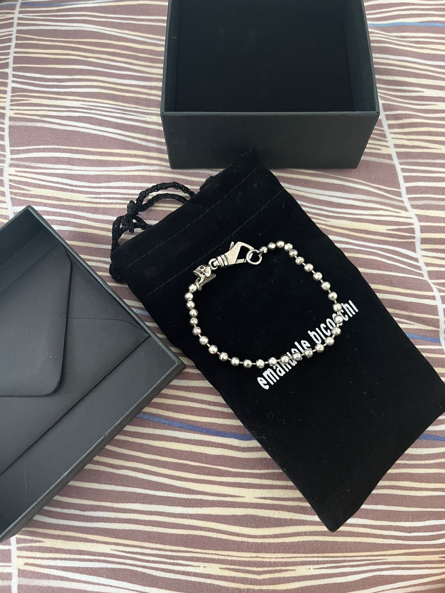 ブレスレット EMANUELE BICOCCHI ESSENTIAL KNOTS BRACELET Emanuele Bicocchi Gold Essential Knotted Chain Bracelet