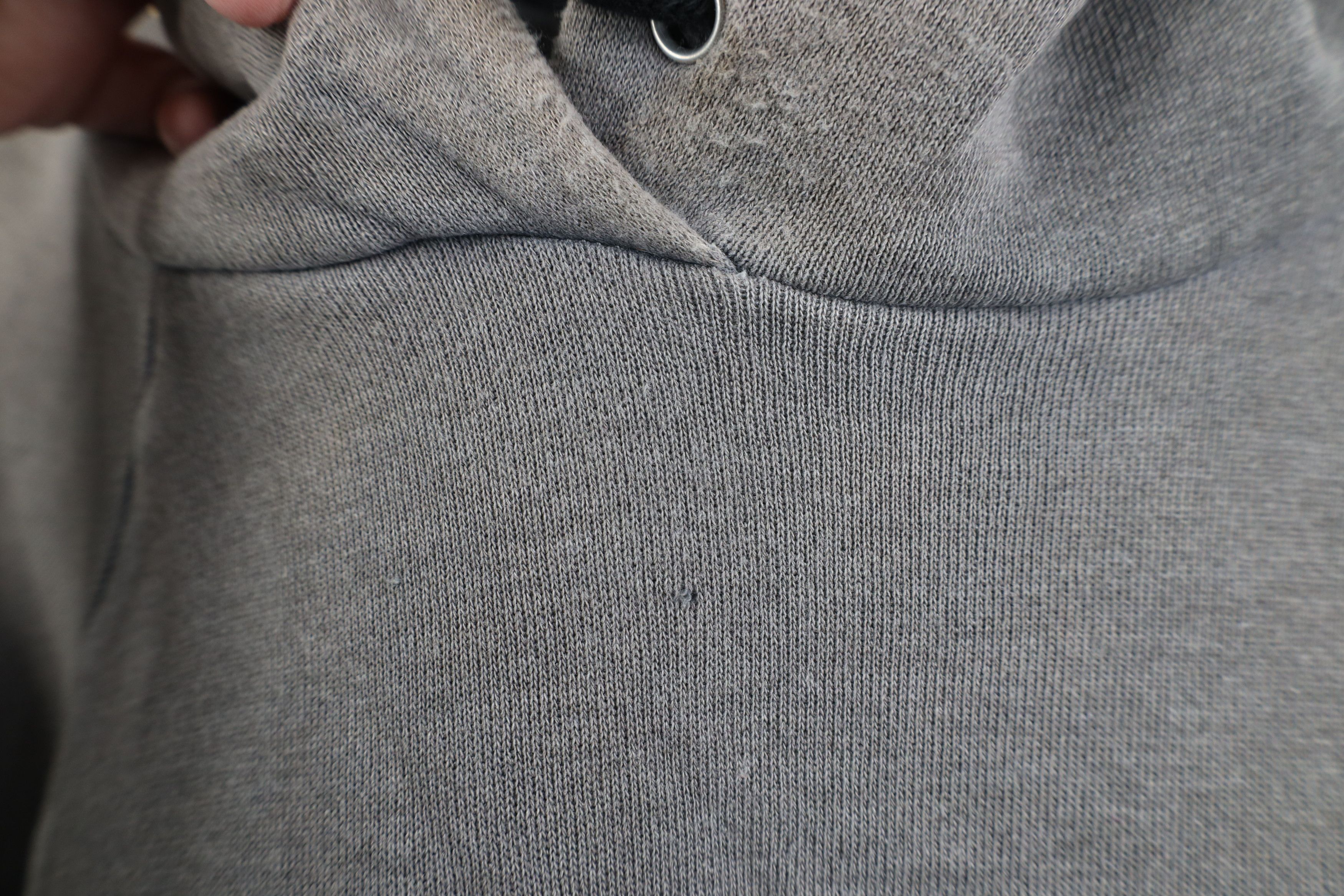 Vintage Vintage 70s Streetwear Blank Boxy Fit Hoodie Sweatshirt USA Size L / US 10 / IT 46 - 4 Thumbnail