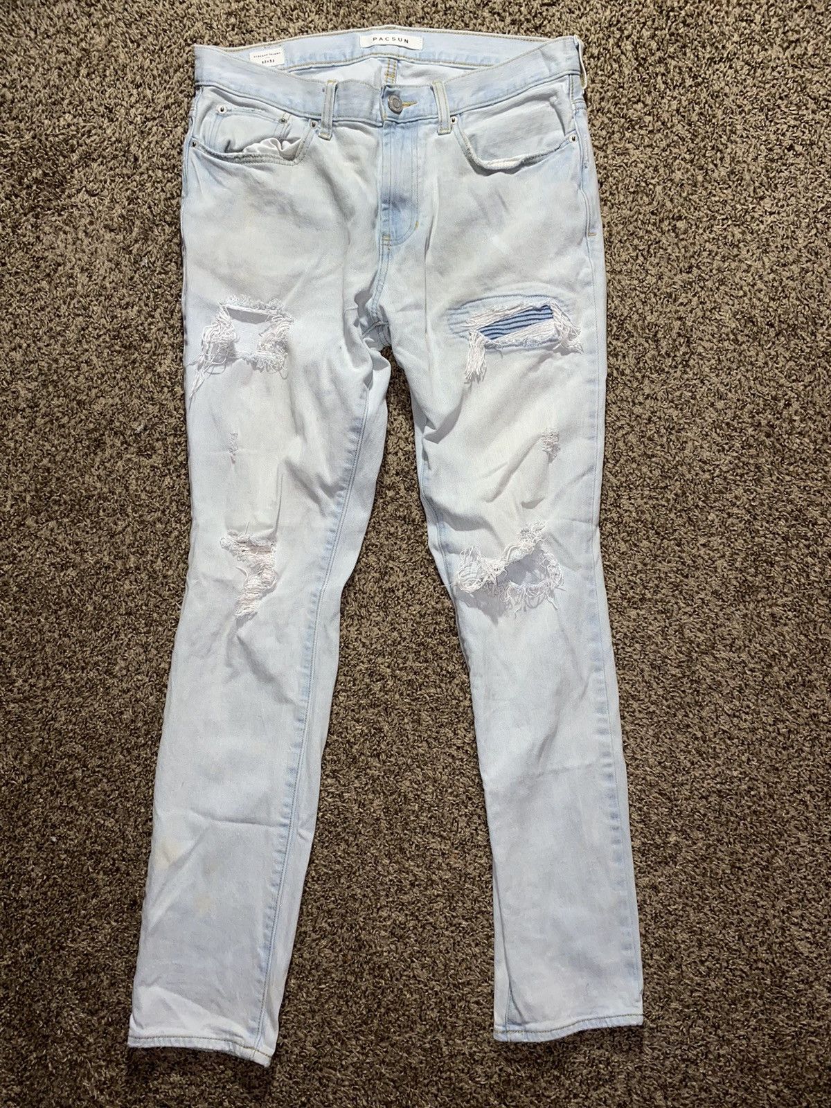 Japanese Brand × Vintage Distressed Pacsun denim Size US 32 / EU 48 - 1 Thumbnail