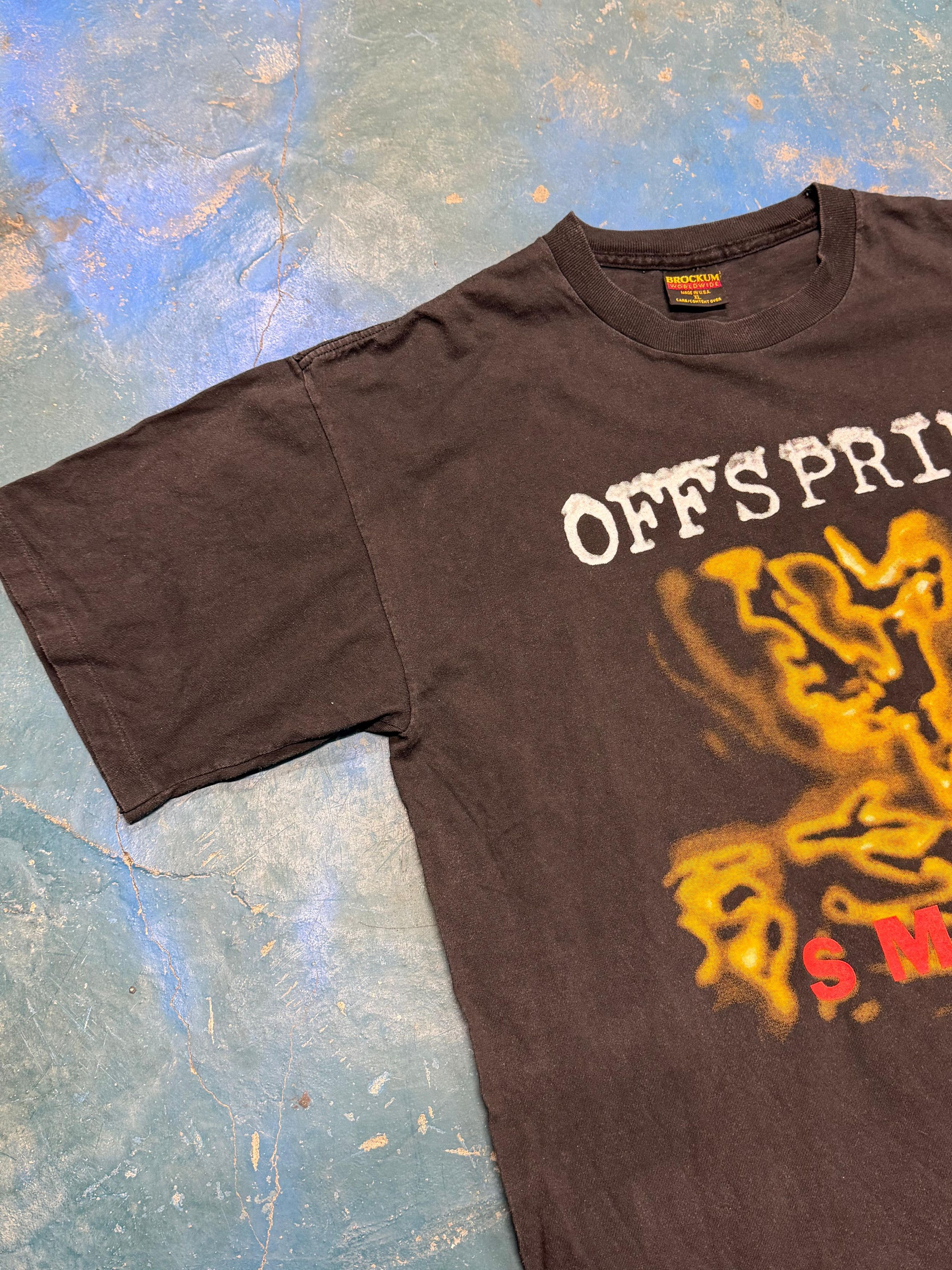 Brockum Vtg 1994 The Offspring Smash Promo T-Shirt - Single Stitch Size US XL / EU 56 / 4 - 3 Thumbnail