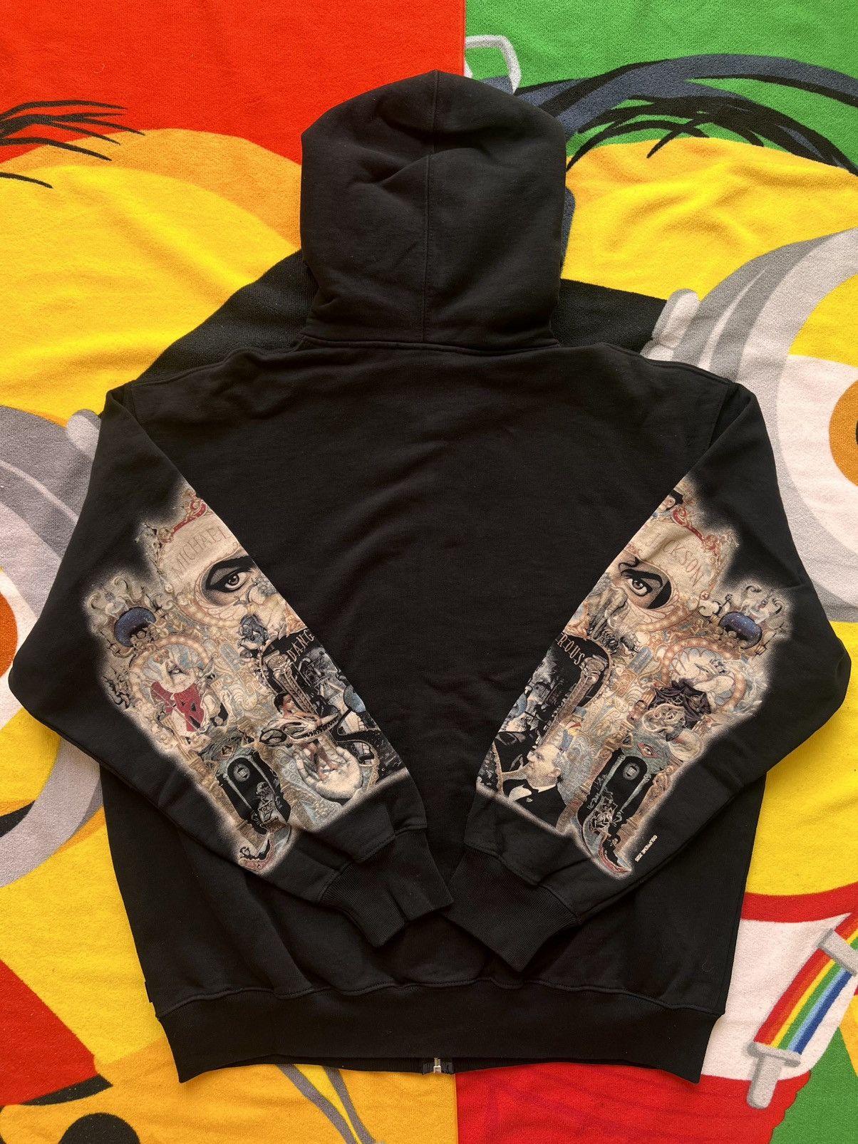 Supreme Supreme Michael Jackson Dangerous Zip Up Hooded Sweatshirt Size US XL / EU 56 / 4 - 5 Thumbnail