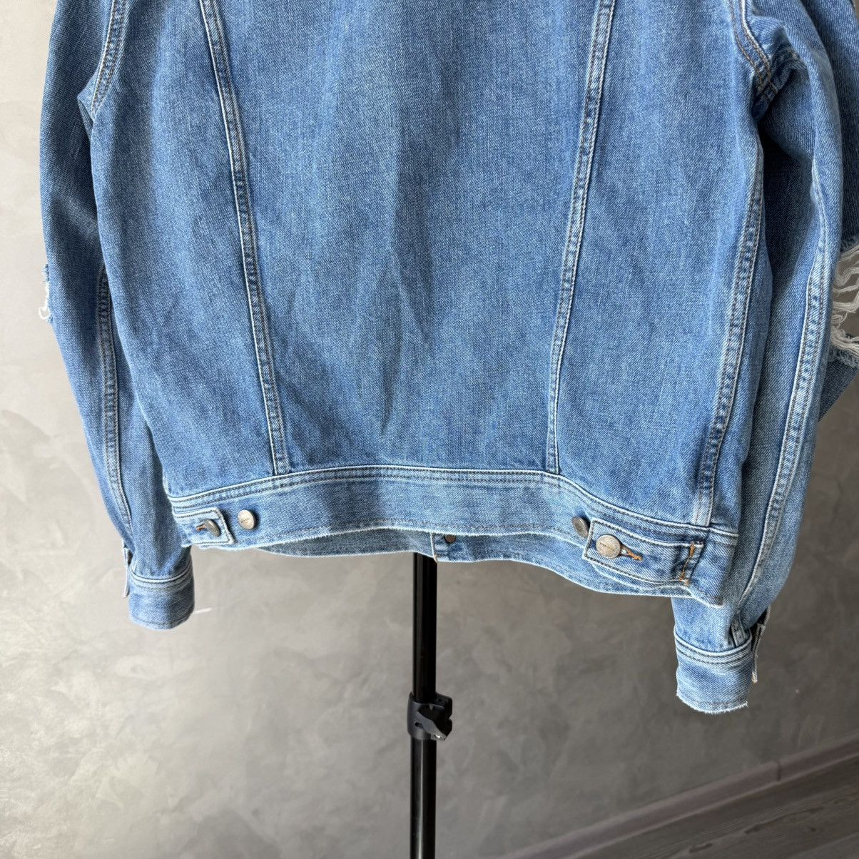 Diesel Rare Diesel D-Robyn Distressed Elbows Denim Jacket M Size US M / EU 48-50 / 2 - 12 Thumbnail