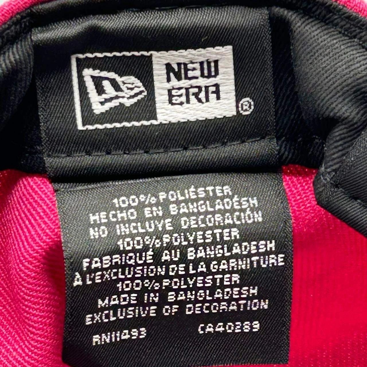 New Era New York Yankees Hat Men 7 1/4 Pink Yellow Fitted Cap New Size ONE SIZE - 4 Thumbnail