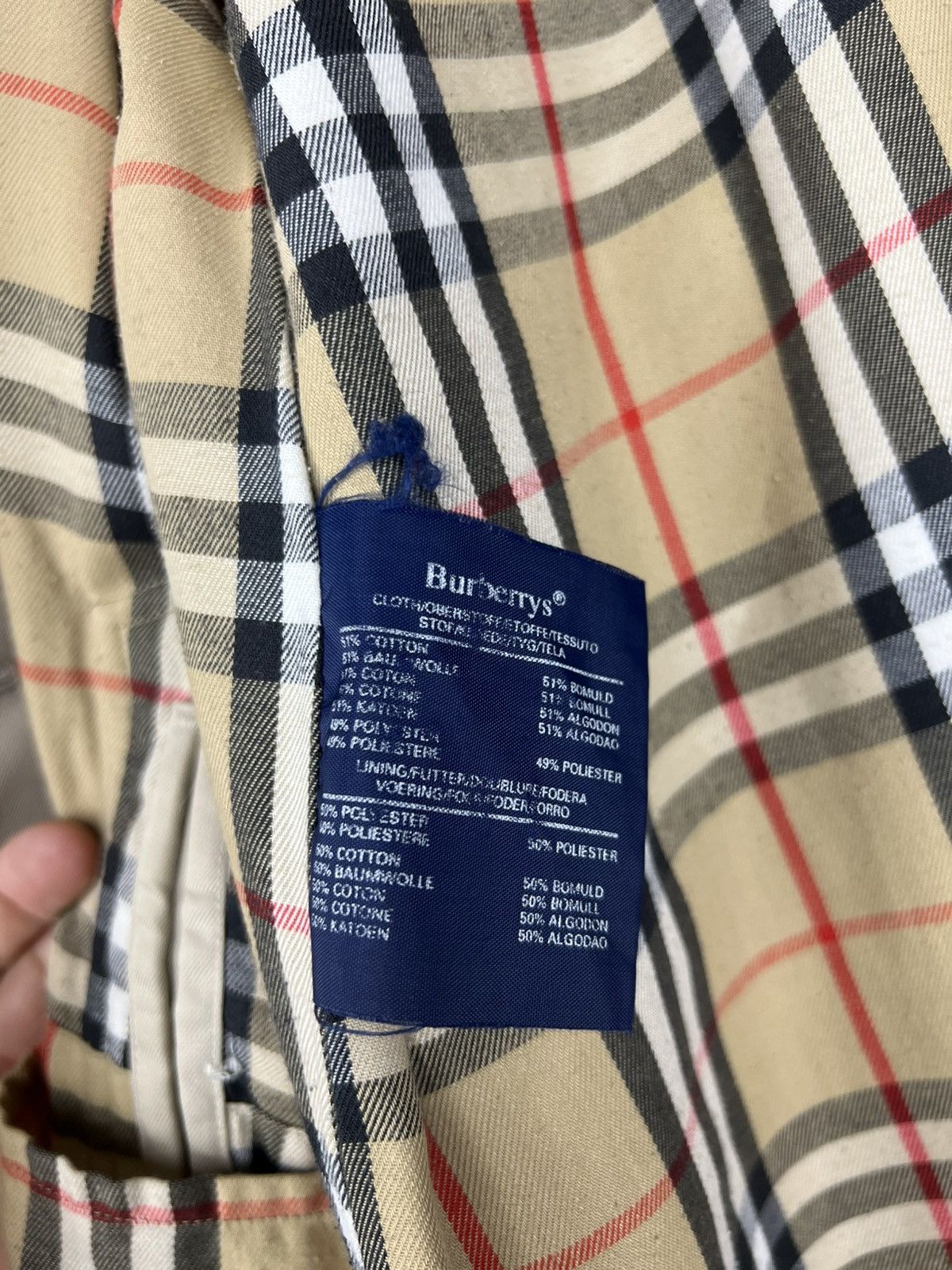 Burberry Burberry's London Vintage Nova Cheak Trench UK 12 EU40 US8 Size M / US 6-8 / IT 42-44 - 9 Thumbnail