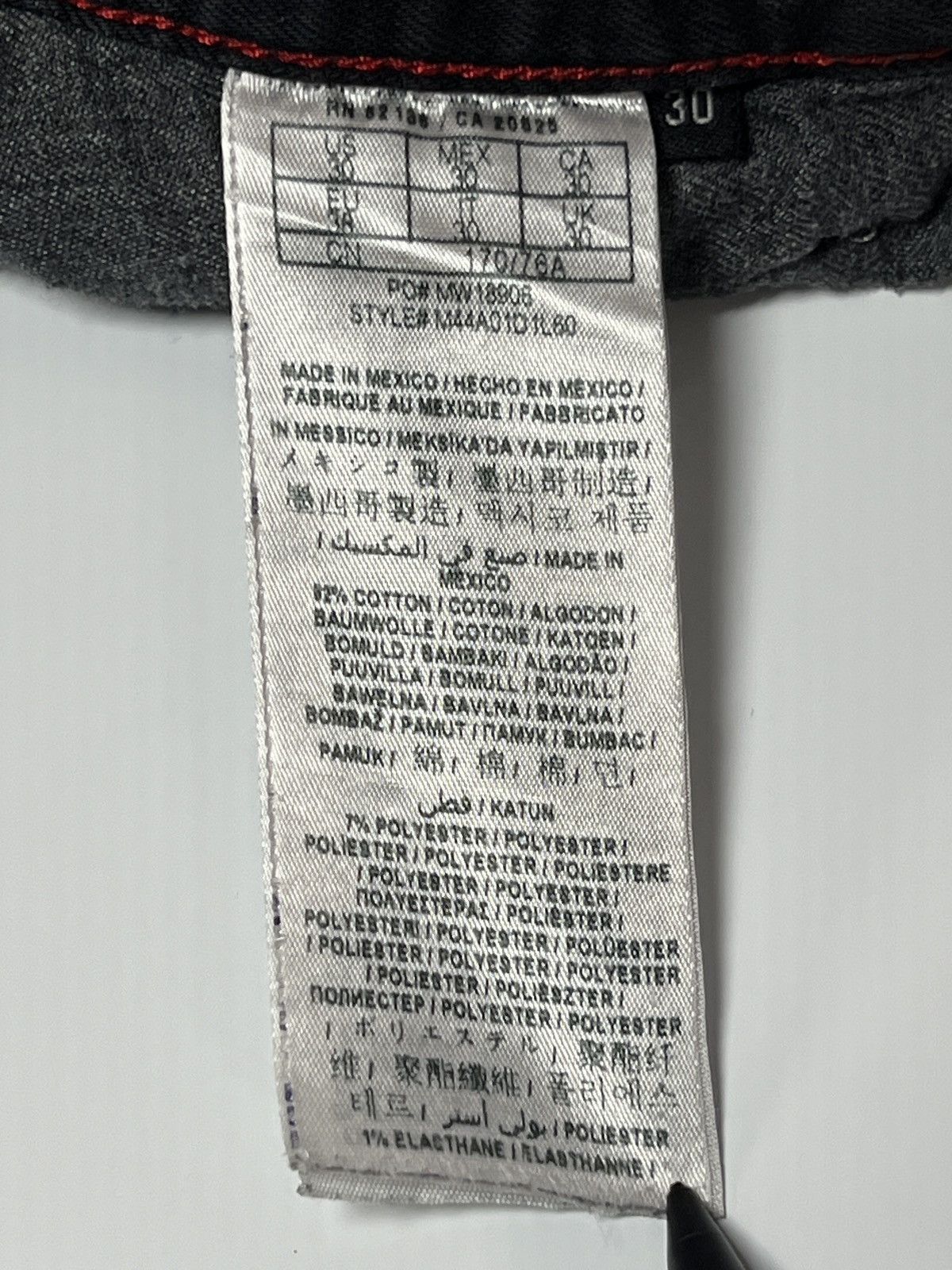 Guess Rare Guess Grey & Black Jean Shorts Size US 30 / EU 46 - 5 Thumbnail