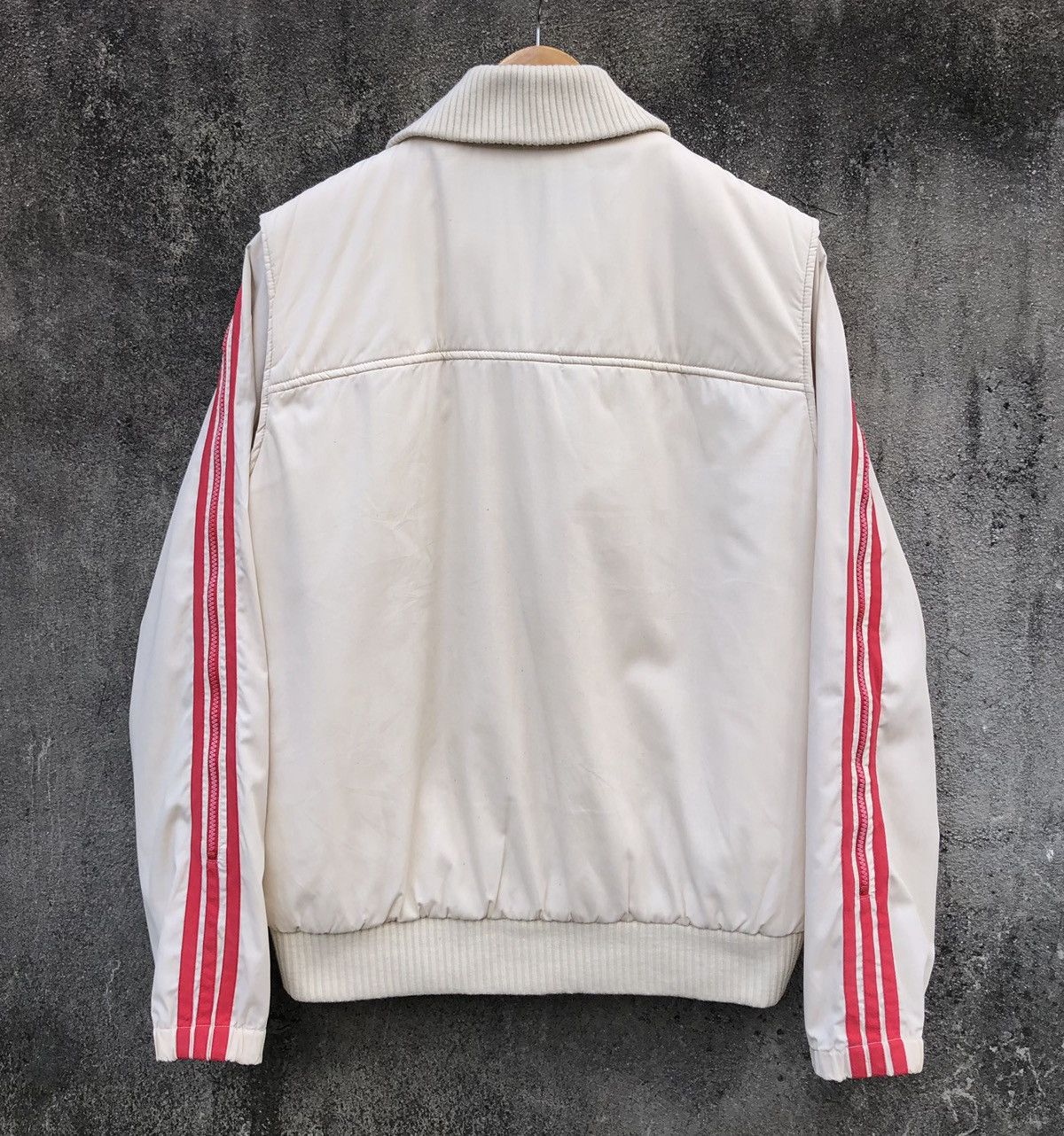 Adidas VTG 80s Adidas Descente Trefoil PufferJacket Pull in Sleeves Size US M / EU 48-50 / 2 - 3 Thumbnail