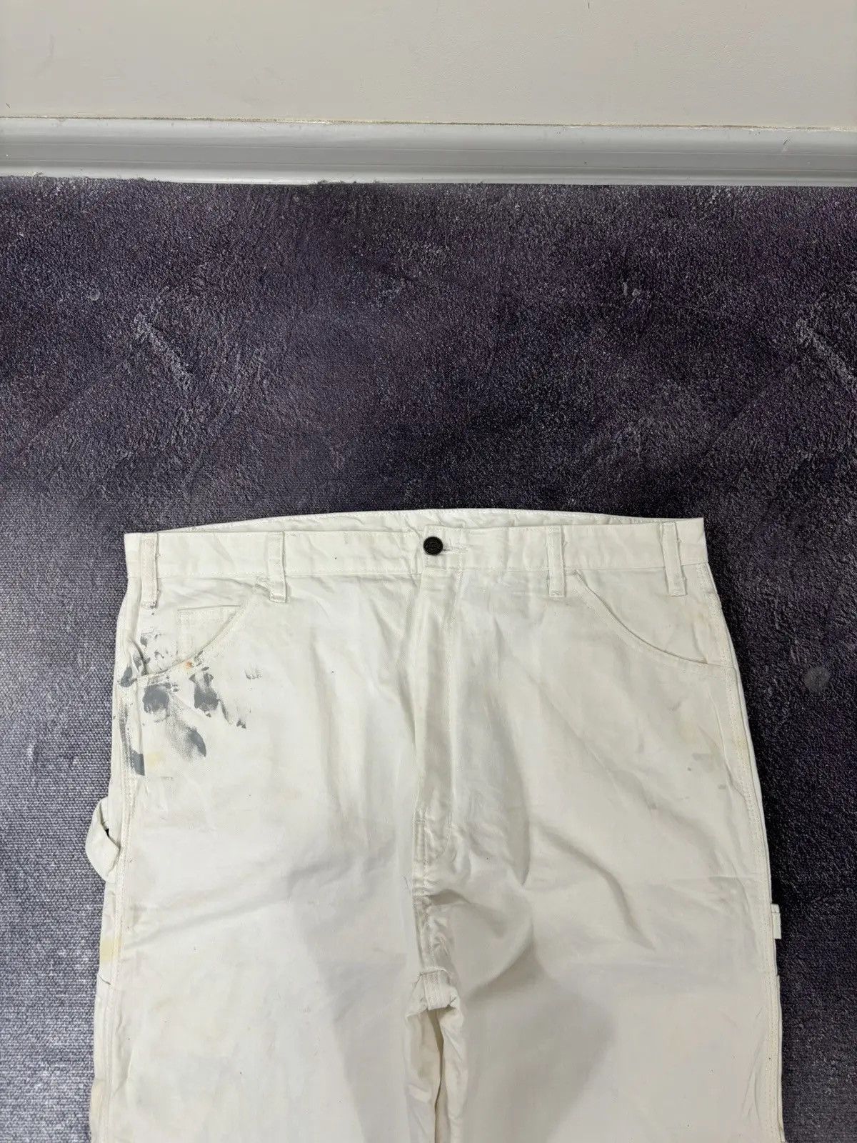 Dickies × Vintage Vintage Dickies American Hype White Skate Baggy Cargo Pants Size US 38 / EU 54 - 9 Thumbnail