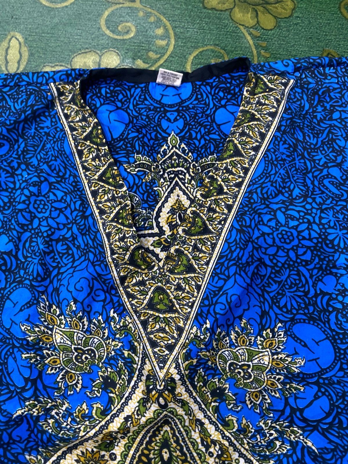 LITTLE AFRICA Seven Island Unisex Shirt Color Tribal Festival Hippie Size US XL / EU 56 / 4 - 4 Thumbnail