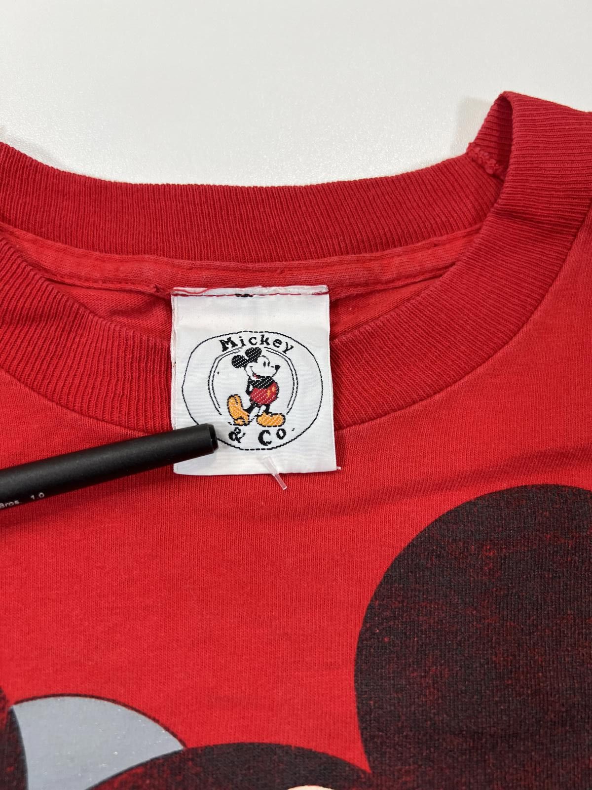Mickey & Co. Mickey Mouse Red Graphic T-Shirt Size ONE SIZE - 3 Thumbnail
