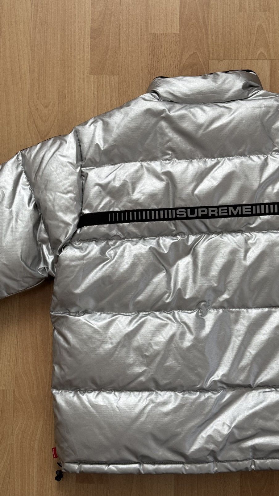 Supreme Supreme Reflective Sleeve Logo Puffy Jacket XL Size US XL / EU 56 / 4 - 5 Thumbnail