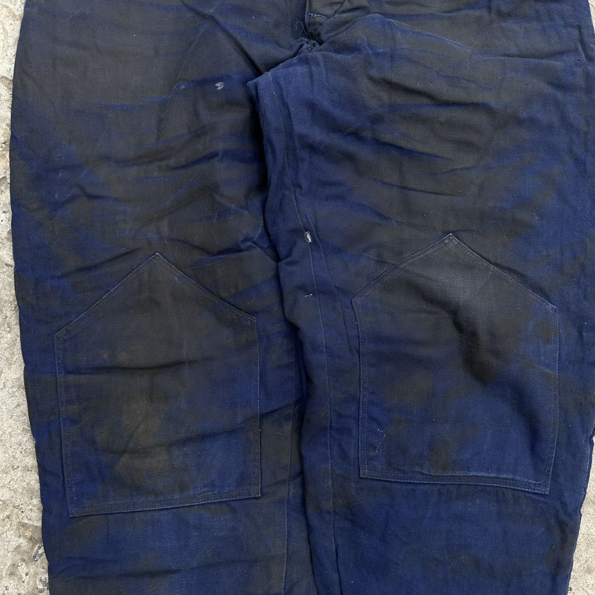 Japanese Brand Vintage USSR Work Wear Pants 70s-80s Trashed Baggy Size US 32 / EU 48 - 5 Thumbnail