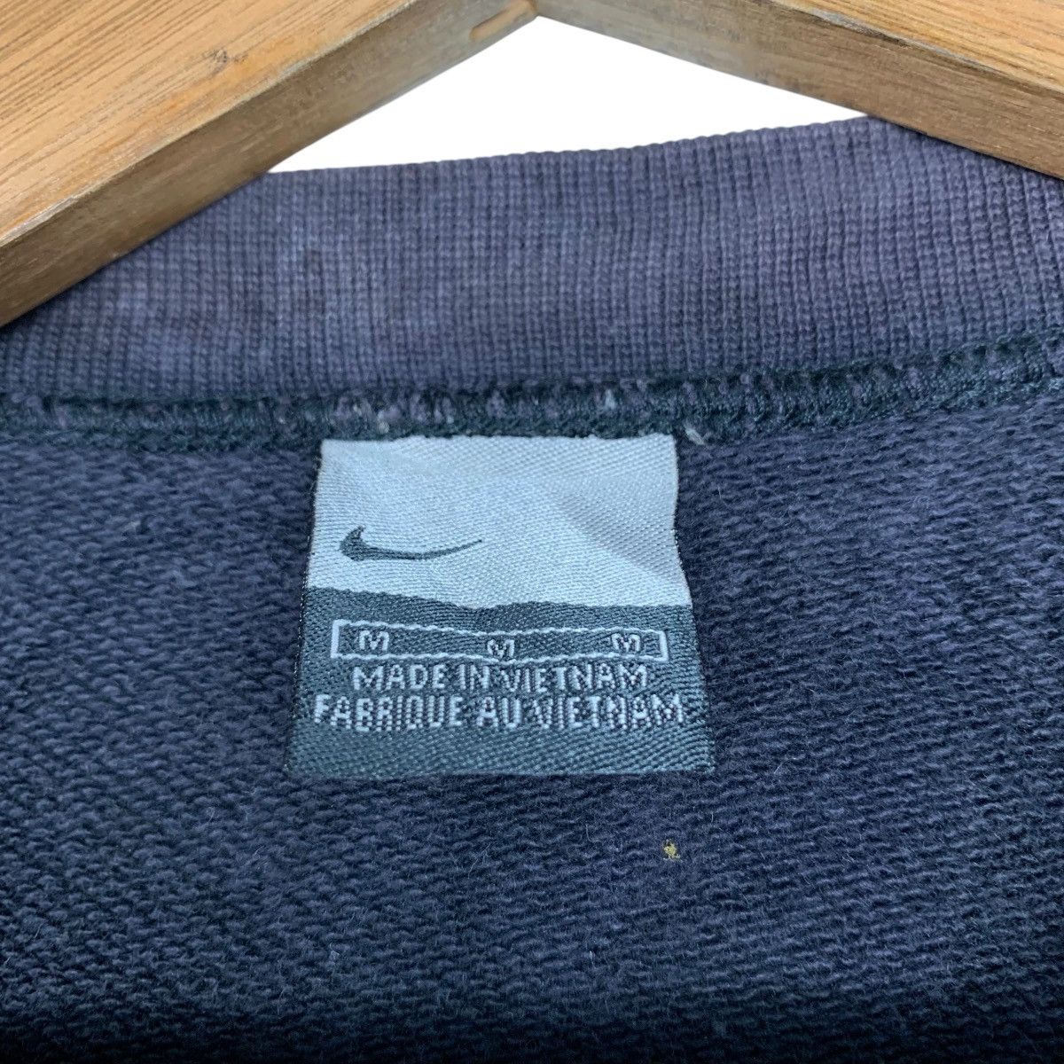 Nike Y2K NIKE Embroidery Small Logo Crewneck Sweatshirt #2198-C97 Size US M / EU 48-50 / 2 - 11 Thumbnail