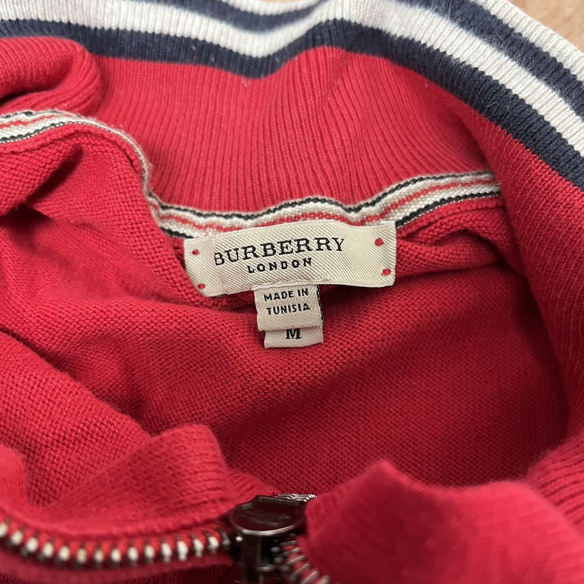Burberry Authentics Burberry Of London Half Zipper Size US M / EU 48-50 / 2 - 4 Thumbnail