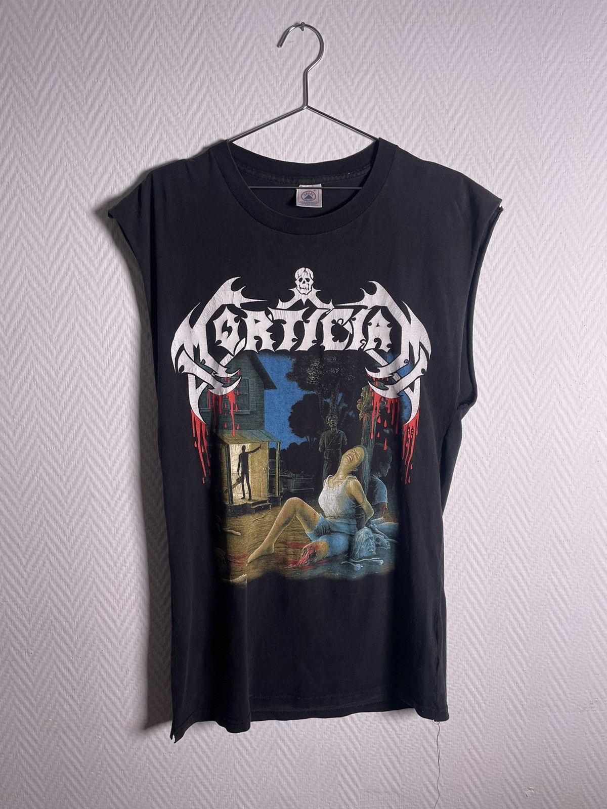 1999 Mortician ‘Chainsaw Dismemberment’ Sleeveless XL