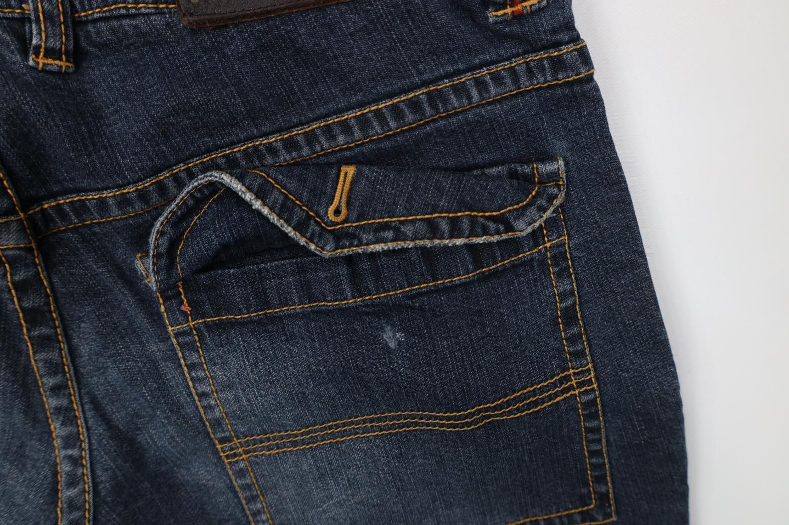 Hugo Boss Vintage Y2K Hugo Boss Baggy Wide Leg Cargo Denim Jeans Size US 32 / EU 48 - 14 Thumbnail