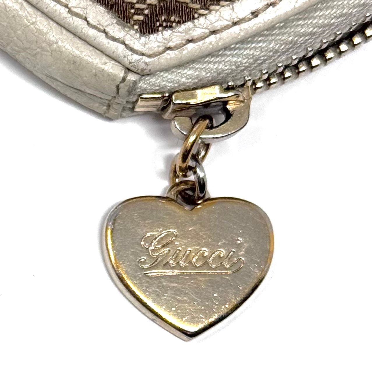 Gucci Gucci Heart Zipper Wallet Size ONE SIZE - 2 Thumbnail