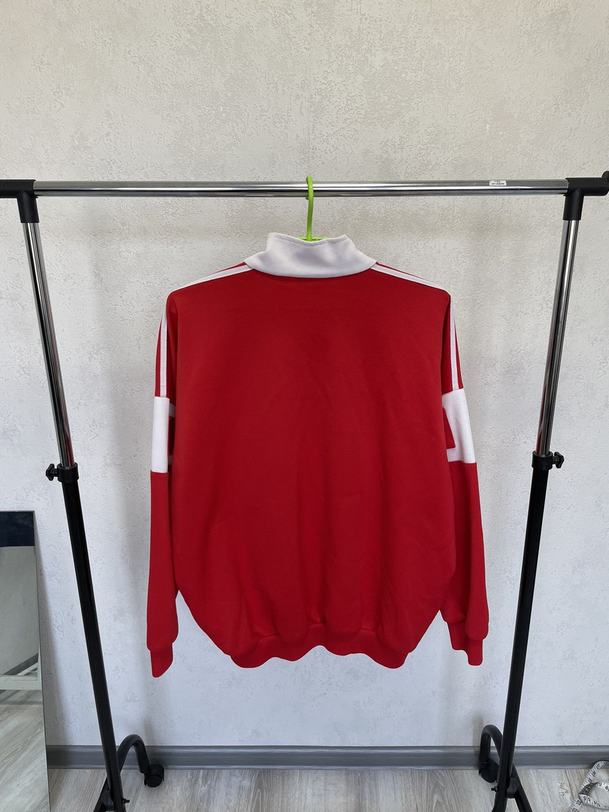 Adidas × Vintage Vintage Rare 80s Adidas Track top Striped Baggy Size US M / EU 48-50 / 2 - 12 Thumbnail
