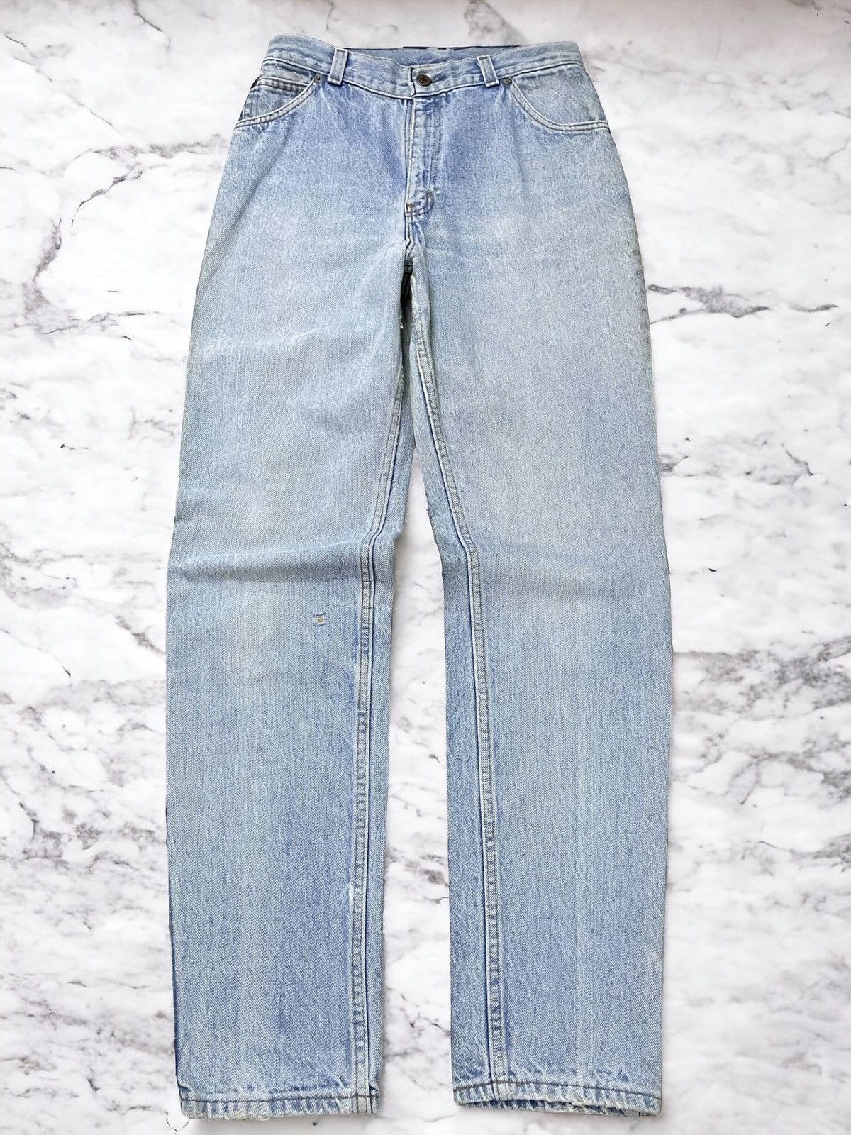 Levi's × Vintage Vintage Levis White Tab Baggy Loose Tapered Leg Jeans Size US 29 - 1 Thumbnail