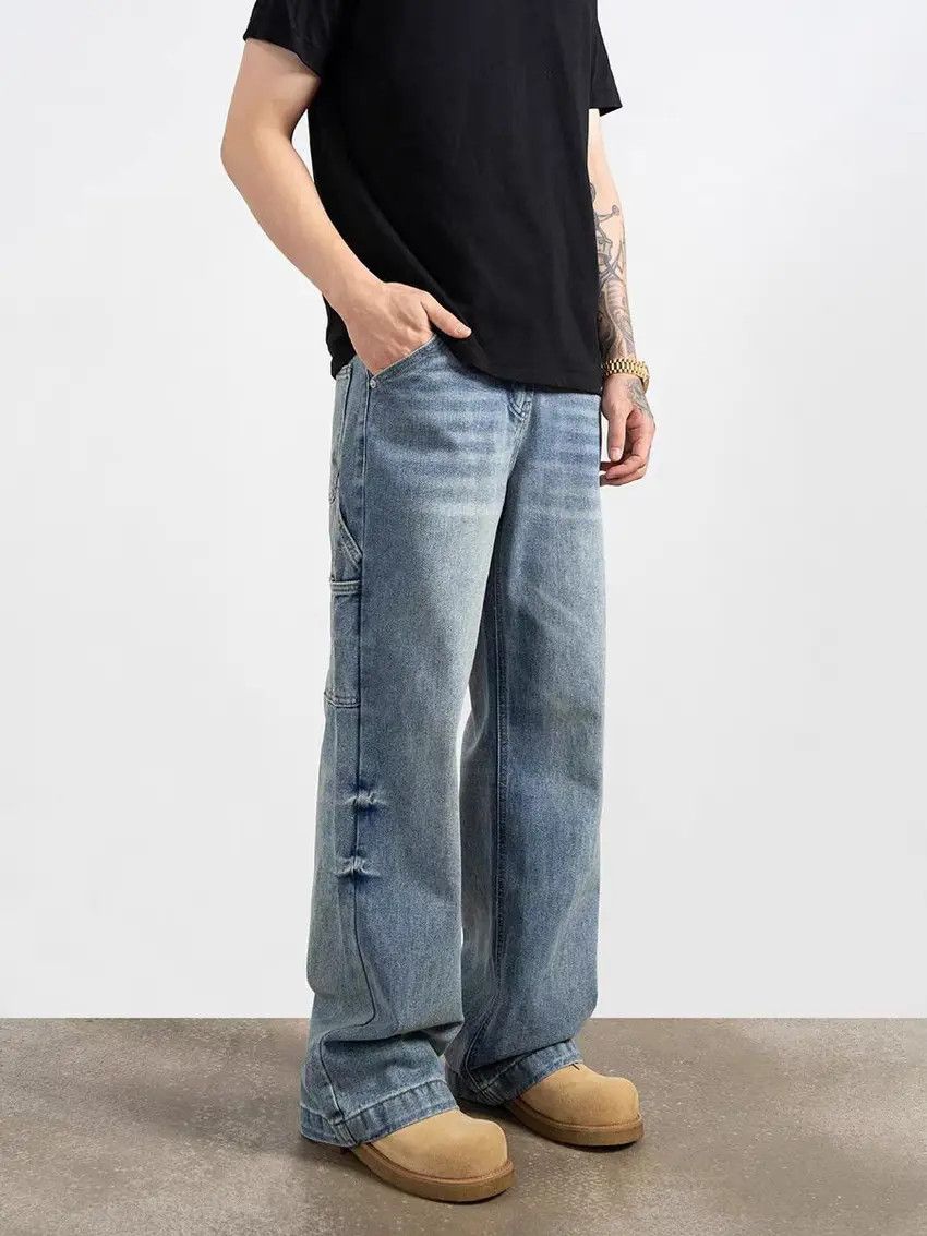 Designer × Japanese Brand Vintage Hip Hop Street Loose Casual Pants Size US 32 / EU 48 - 2 Thumbnail