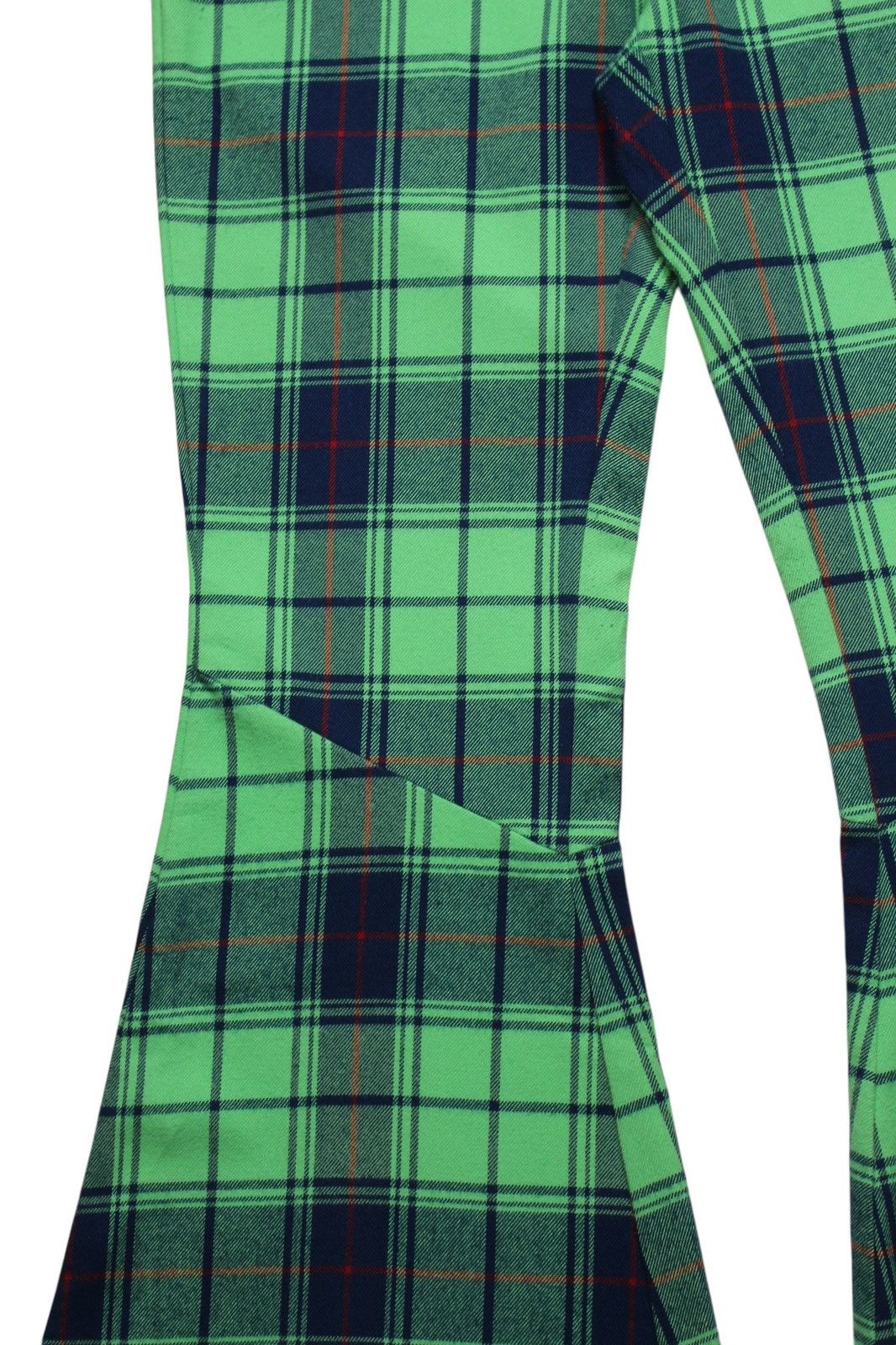 20471120 AW2018 X-GIRL TARTAN FLARED PANTS Size 26" / US 2 / IT 38 - 7 Thumbnail