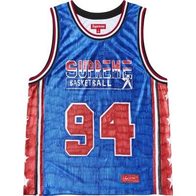 Supreme SUPREME MARKER BASKETBALL JERSEY MULTICOLOR SIZE XL Size US XL / EU 56 / 4 - 2 Thumbnail