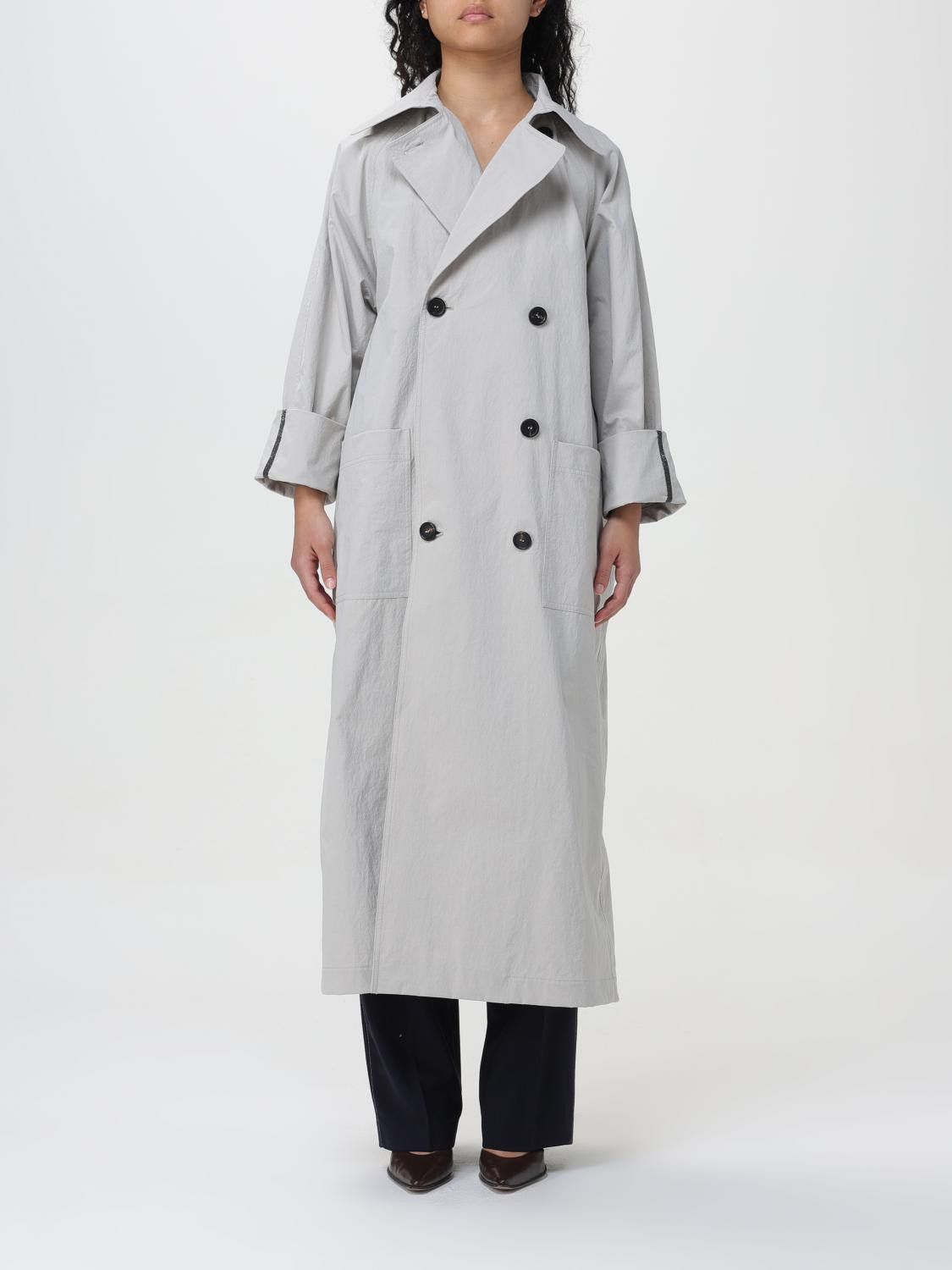 Brunello Cucinelli o1w1db10825 Jacket in Open Grey Size S / US 4 / IT 40 - 1 Preview