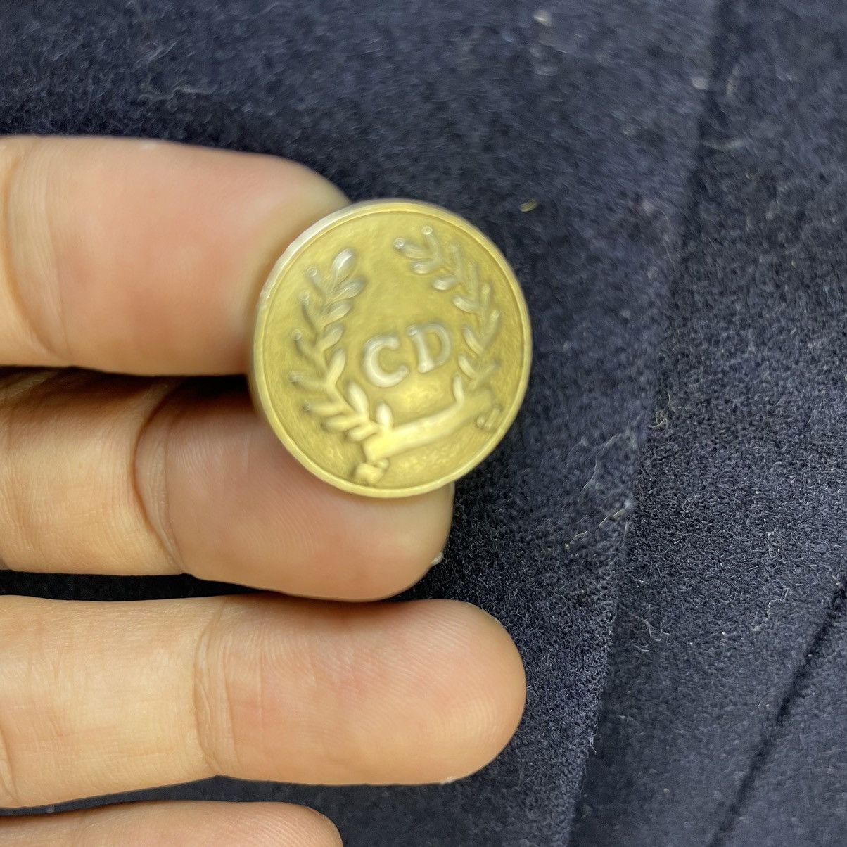 Dior 🔥 Christian Dior Double Breasted wool Blazer Gold Button Size US M / EU 48-50 / 2 - 4 Thumbnail