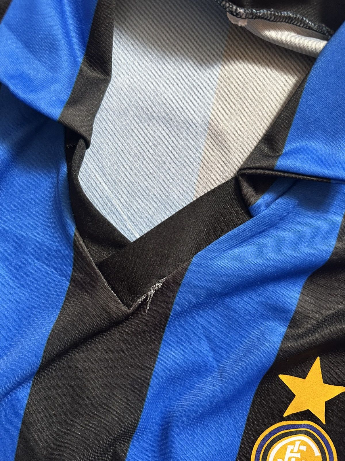 Vintage Vintage Inter Milan Fiorucci Long Sleeve Jersey Blokecore L Size US L / EU 52-54 / 3 - 4 Thumbnail