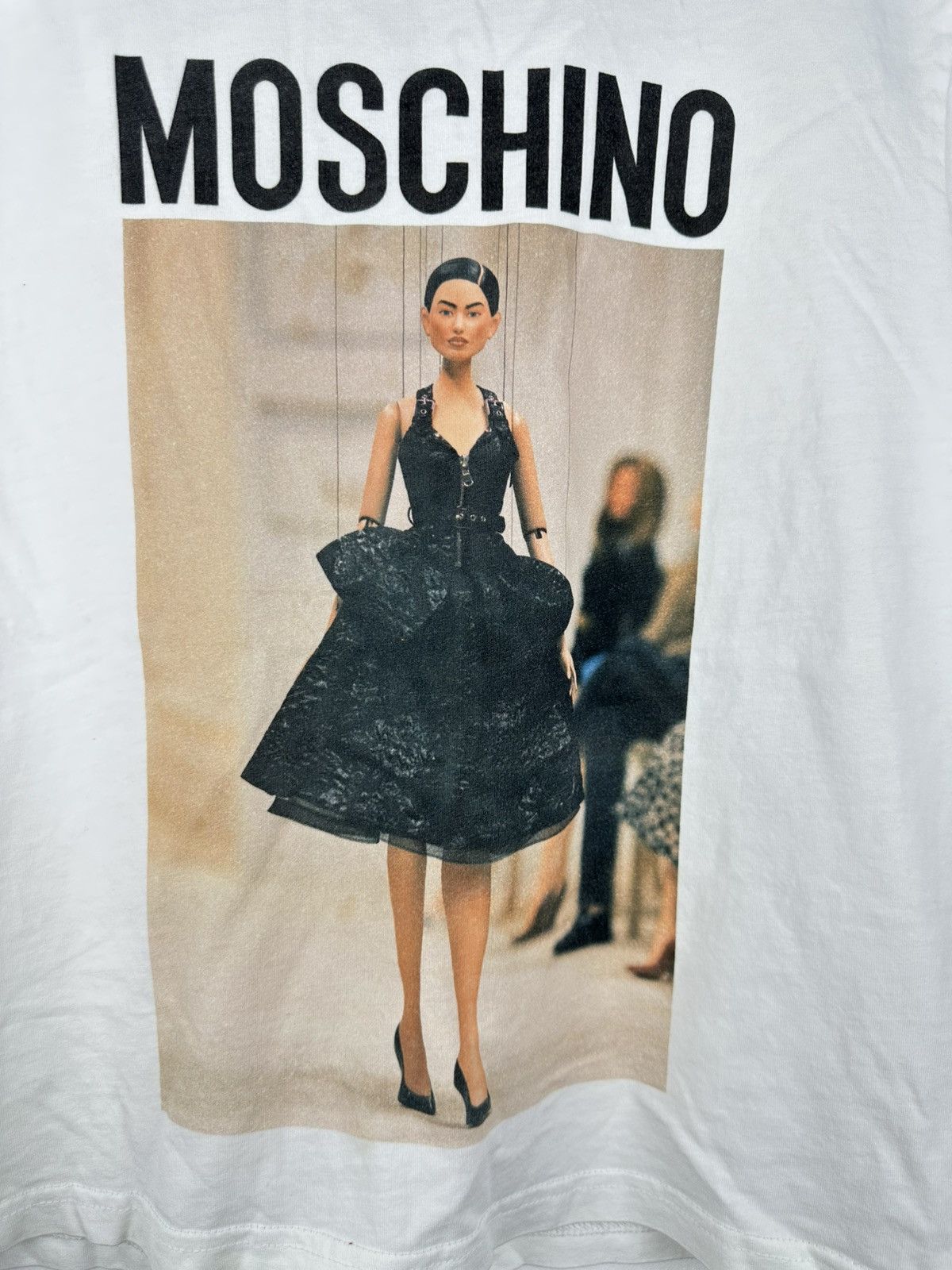 Moschino Moschino Doll Fashion Show Tee Size S / US 4 / IT 40 - 2 Thumbnail