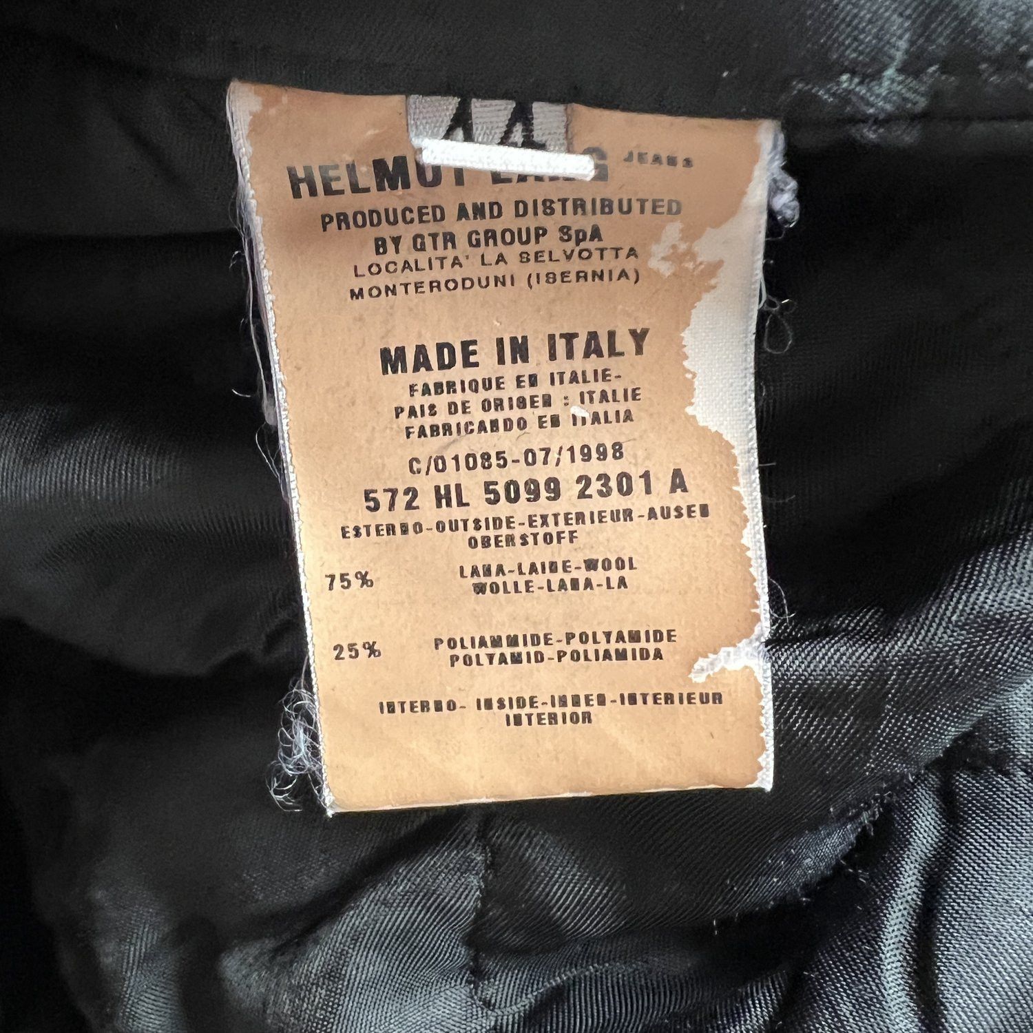 Helmut Lang Helmut Lang 1998 Long Peacoat Size US S / EU 44-46 / 1 - 5 Thumbnail