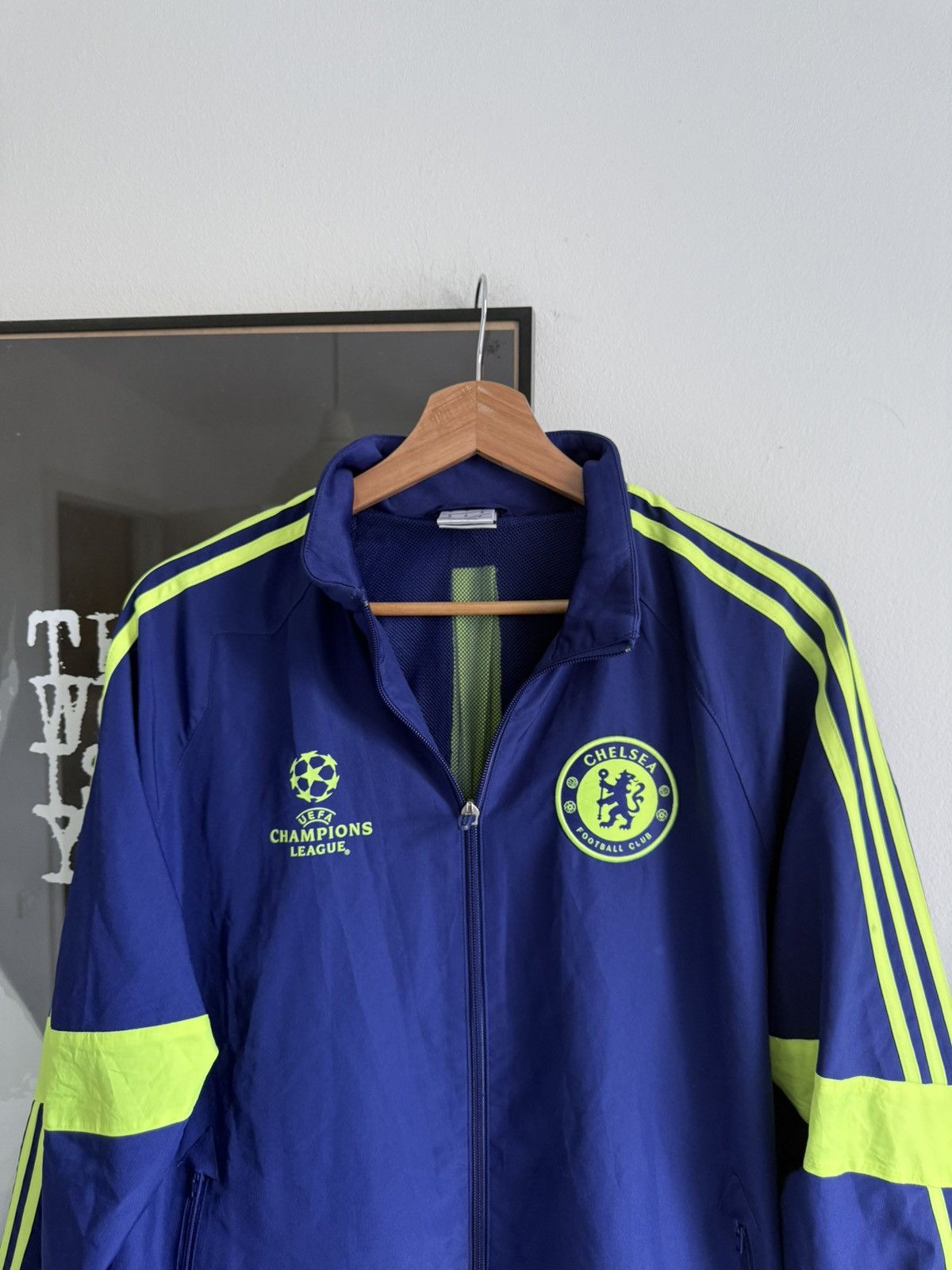 Adidas Adidas Chelsea soccer track jacket size M champions league Size US M / EU 48-50 / 2 - 2 Thumbnail