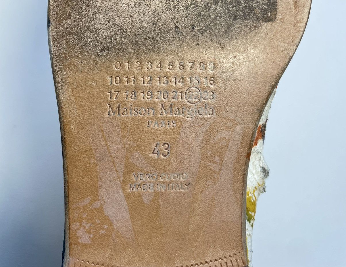 Maison Margiela Plaster Scribble Painted Boots Size US 10 / EU 43 - 14 Thumbnail