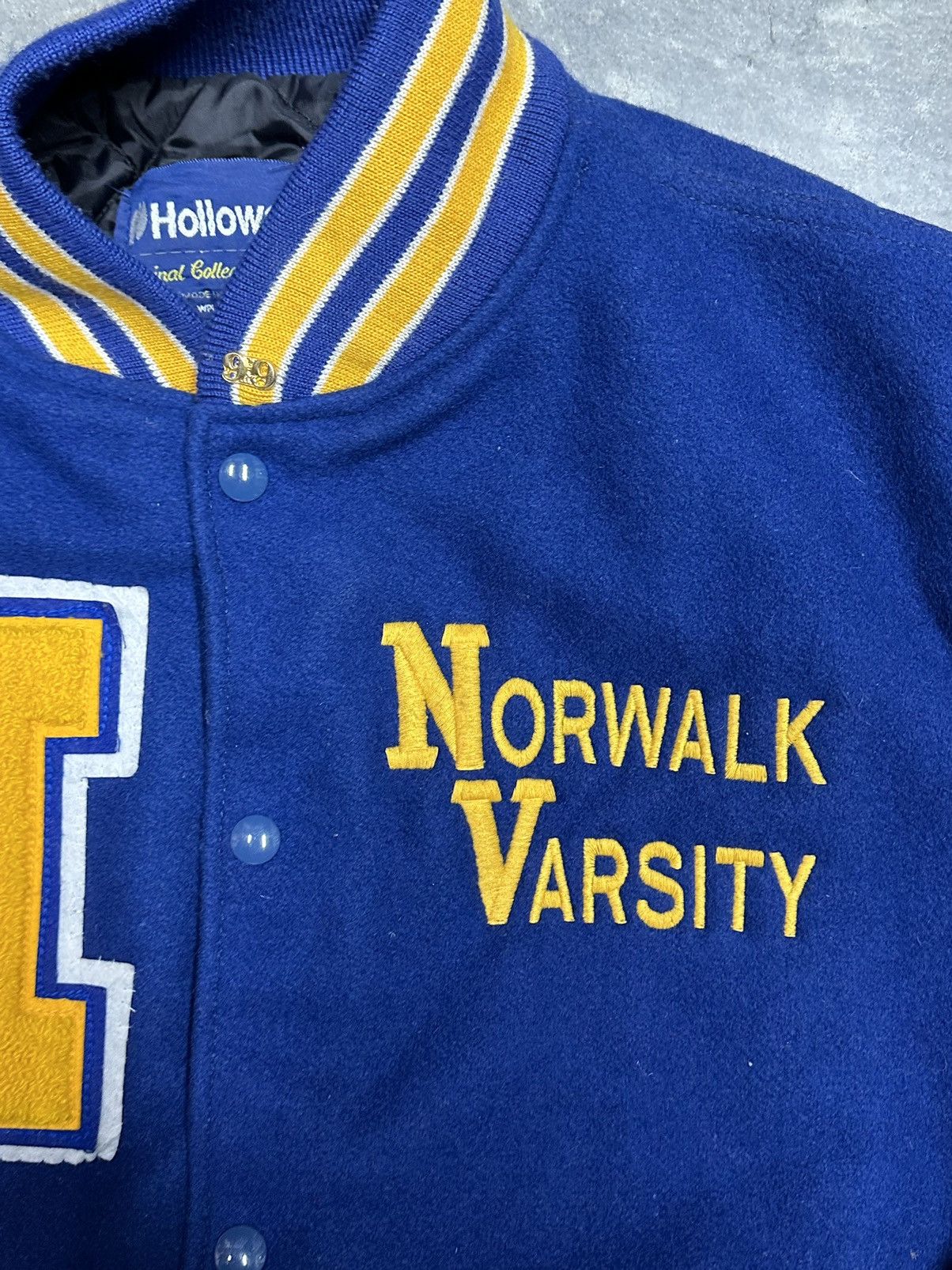 Vintage 1999 Varsity Jacket Size US XL / EU 56 / 4 - 4 Thumbnail