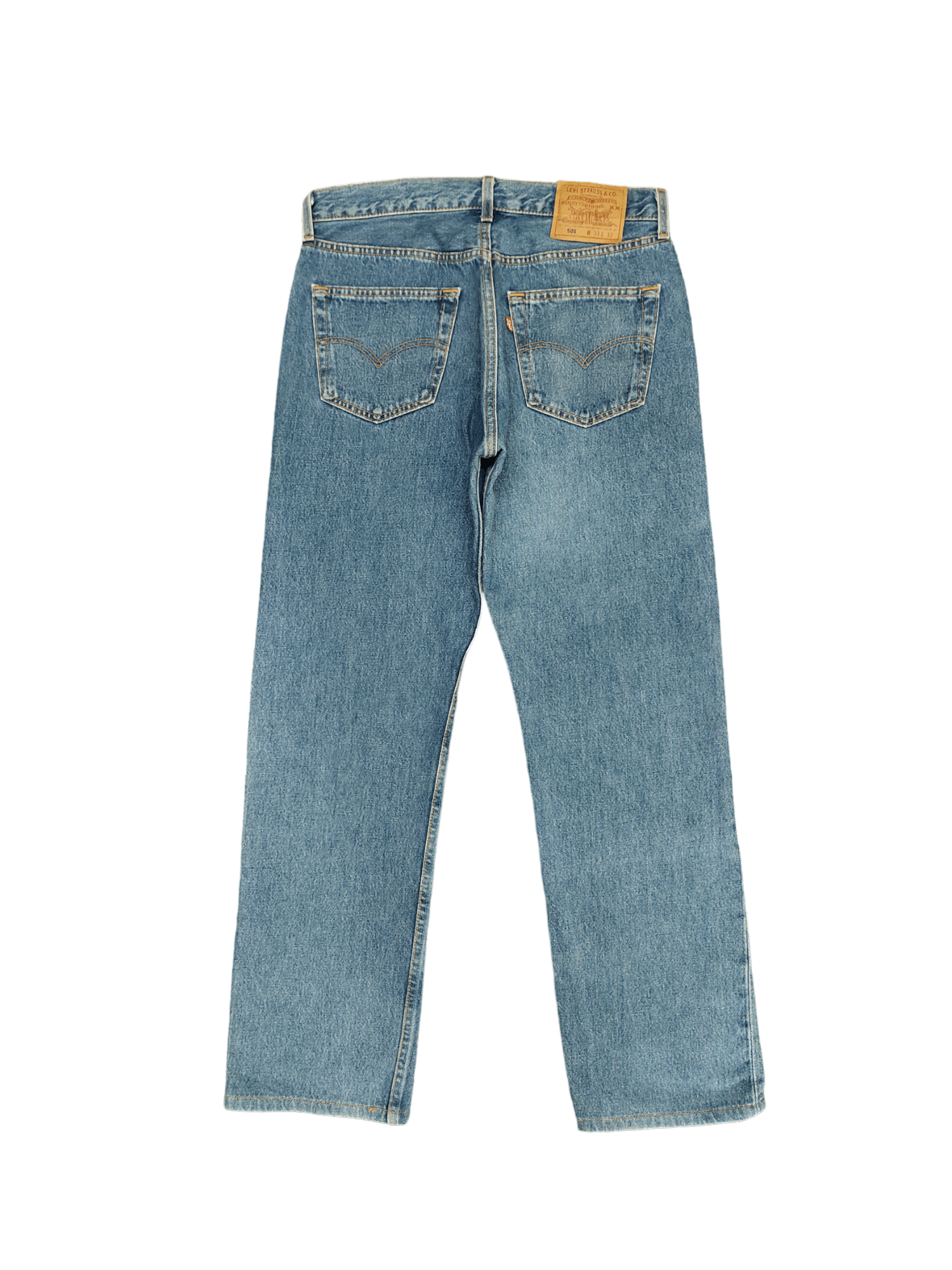 Levi's Vintage Clothing Size 32x30 Vintage 90s Levis 501 Jeans Made In Usa Size US 32 / EU 48 - 10 Thumbnail