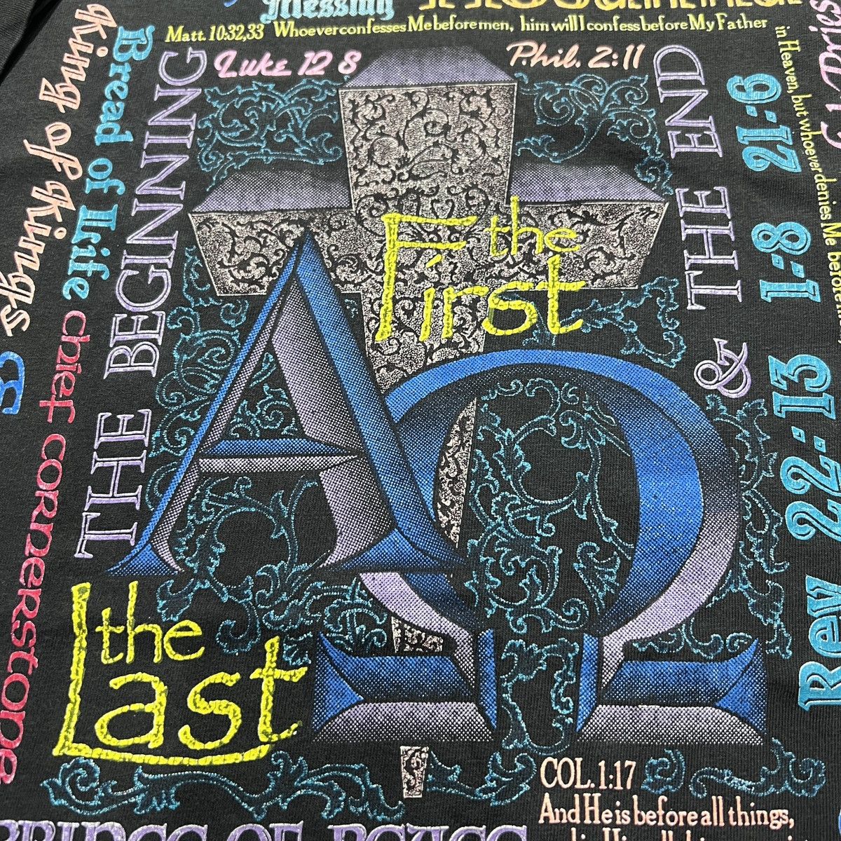 Vintage Vintage 90s Jesus God Holy Bible Promo Tee L Graphic Size US L / EU 52-54 / 3 - 4 Thumbnail