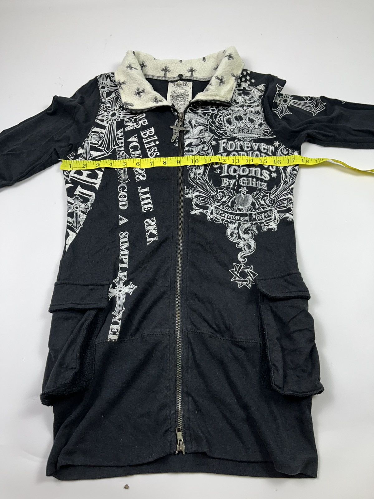 Japanese Brand ❤️‍🔥BINDING OFFER❤️‍🔥 AFFICTION CROSS GOTHIC BY GLITZ Size US M / EU 48-50 / 2 - 20 Thumbnail