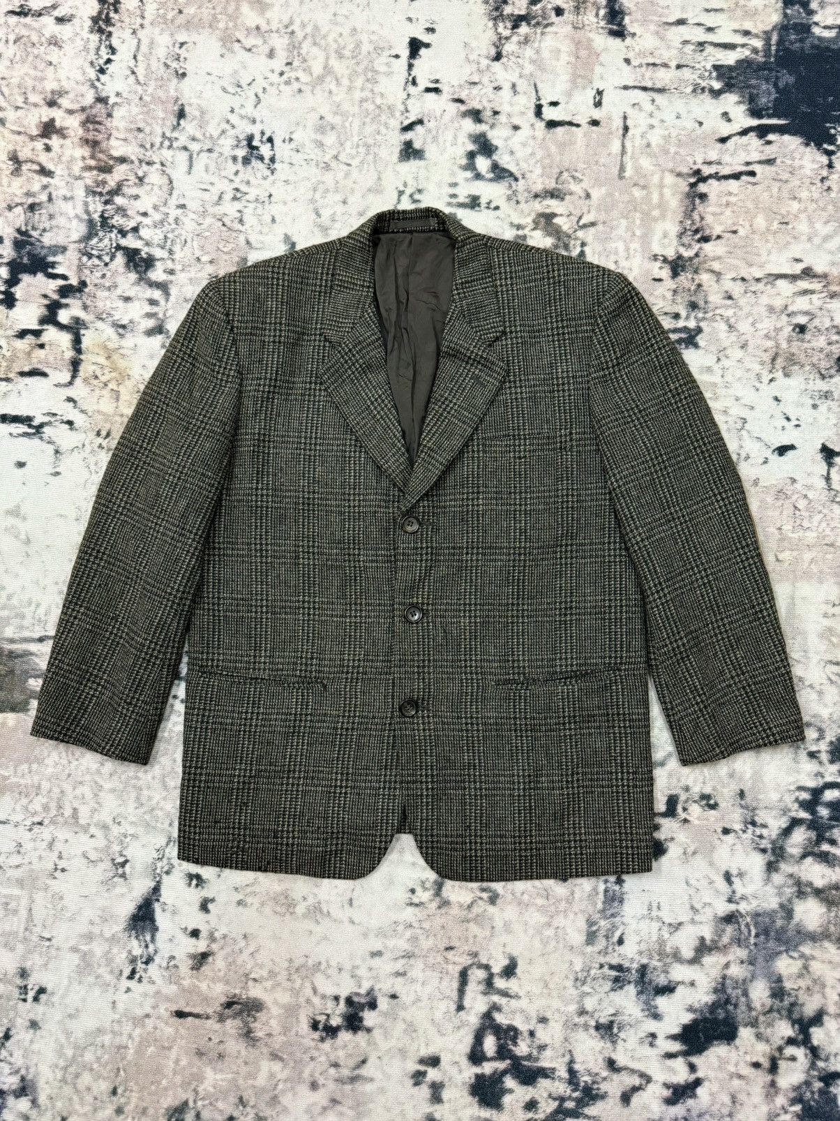 AD1989 COMME DES GARCONS HOMME WOOL BLAZZER