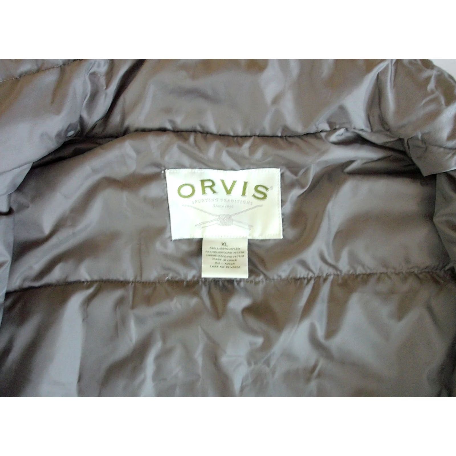 Orvis Orvis Jacket Mens XL Blue PUFFER Coat Full Zip Men Warm Outdoors CAMPING FISHING Size US XL / EU 56 / 4 - 4 Thumbnail