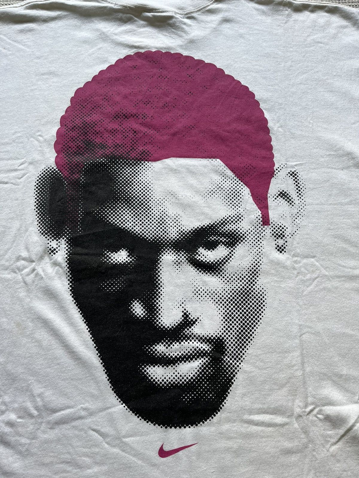 NBA × Nike × Vintage Vintage Deadstock Nike Rodman tshirt Size US XXL / EU 58 / 5 - 18 Thumbnail