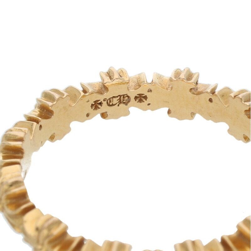 Chrome Hearts 22K Tiny ECH Plus Band Ring