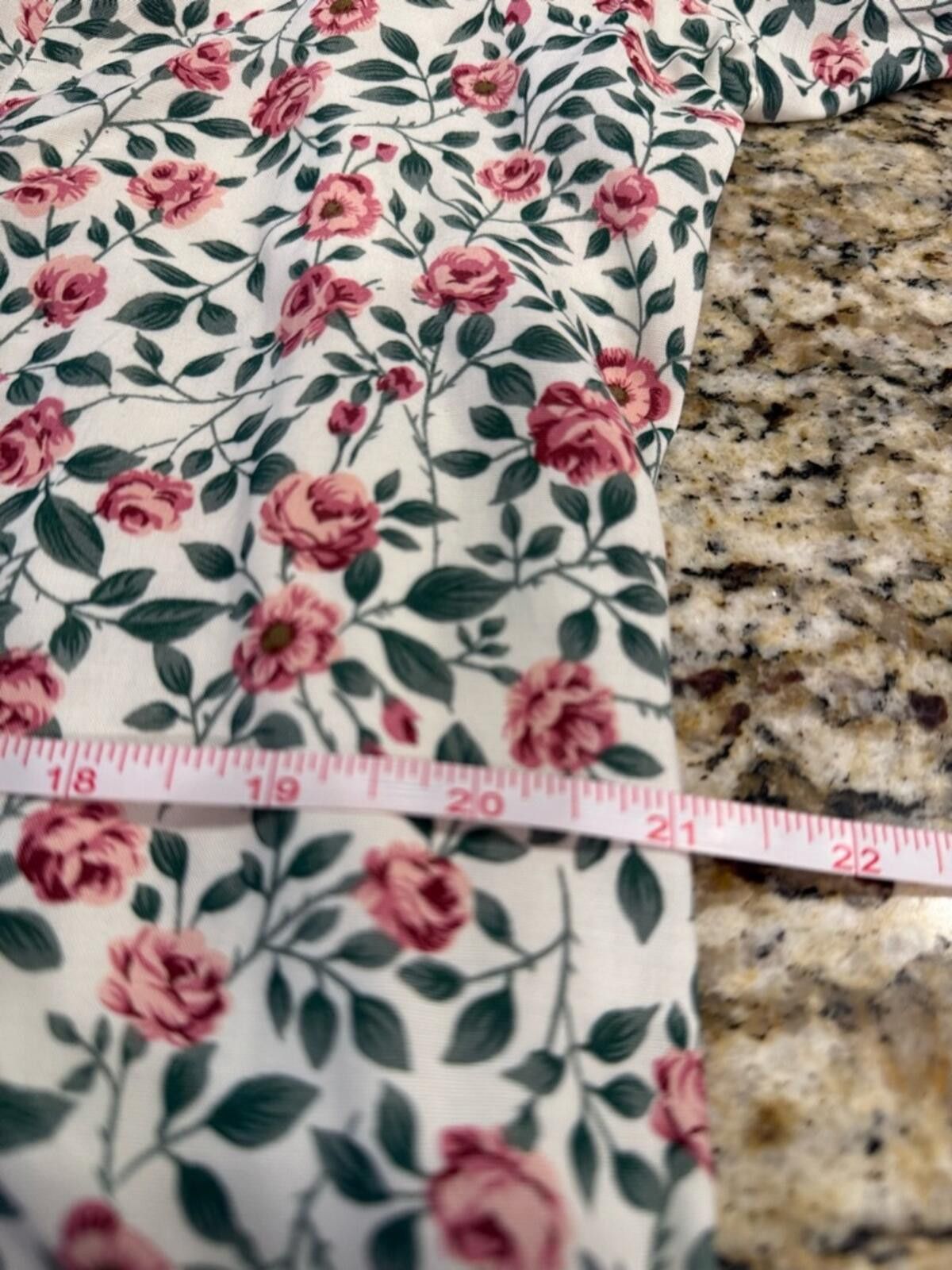 Other Vintage floral rose midi dress attached skirt & jacket XL/1X Size M / US 6-8 / IT 42-44 - 9 Thumbnail