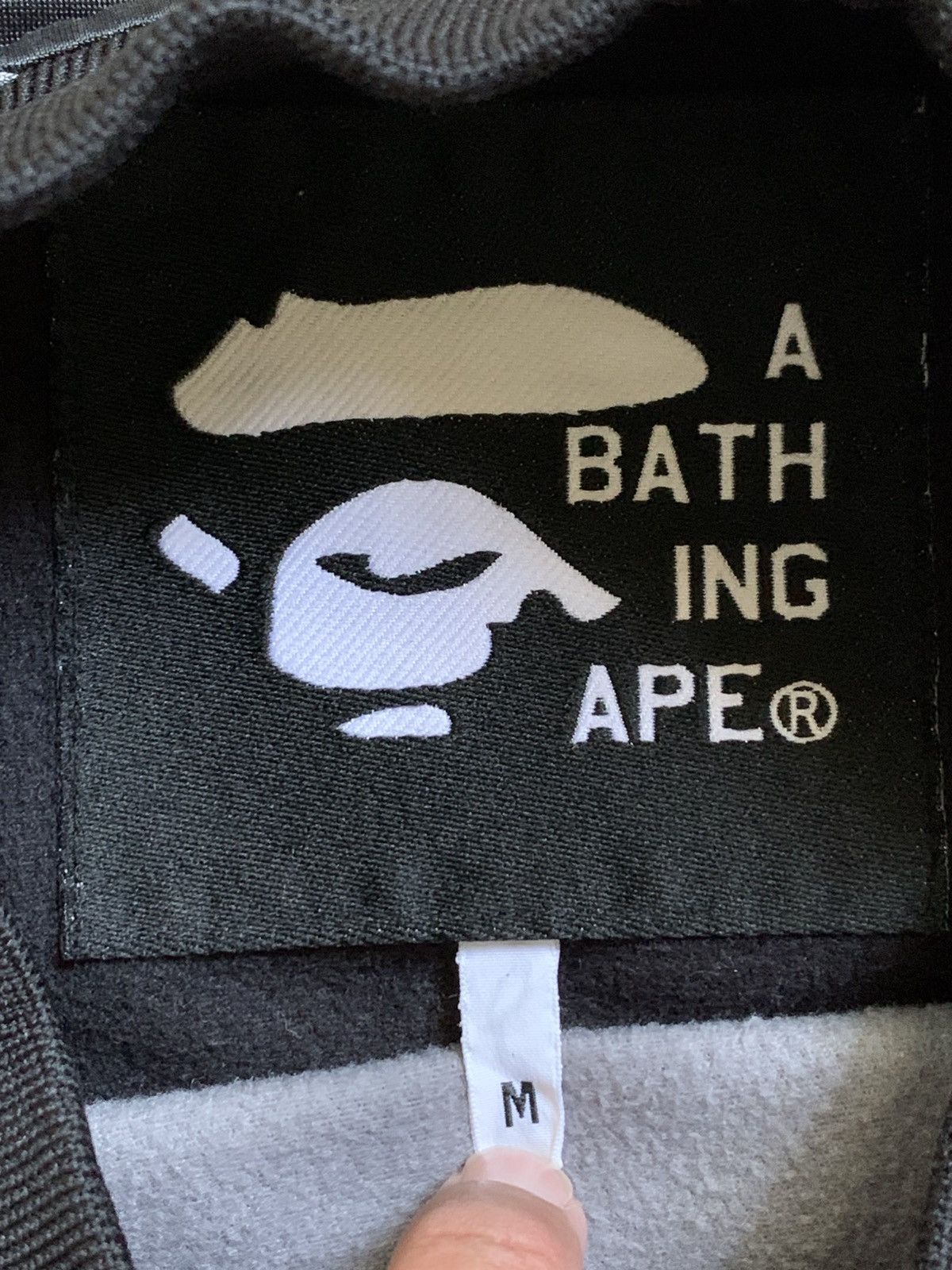 Bape Rare 90s Bape Mad Face Padded Long Sleeves Jersey Size US M / EU 48-50 / 2 - 3 Thumbnail
