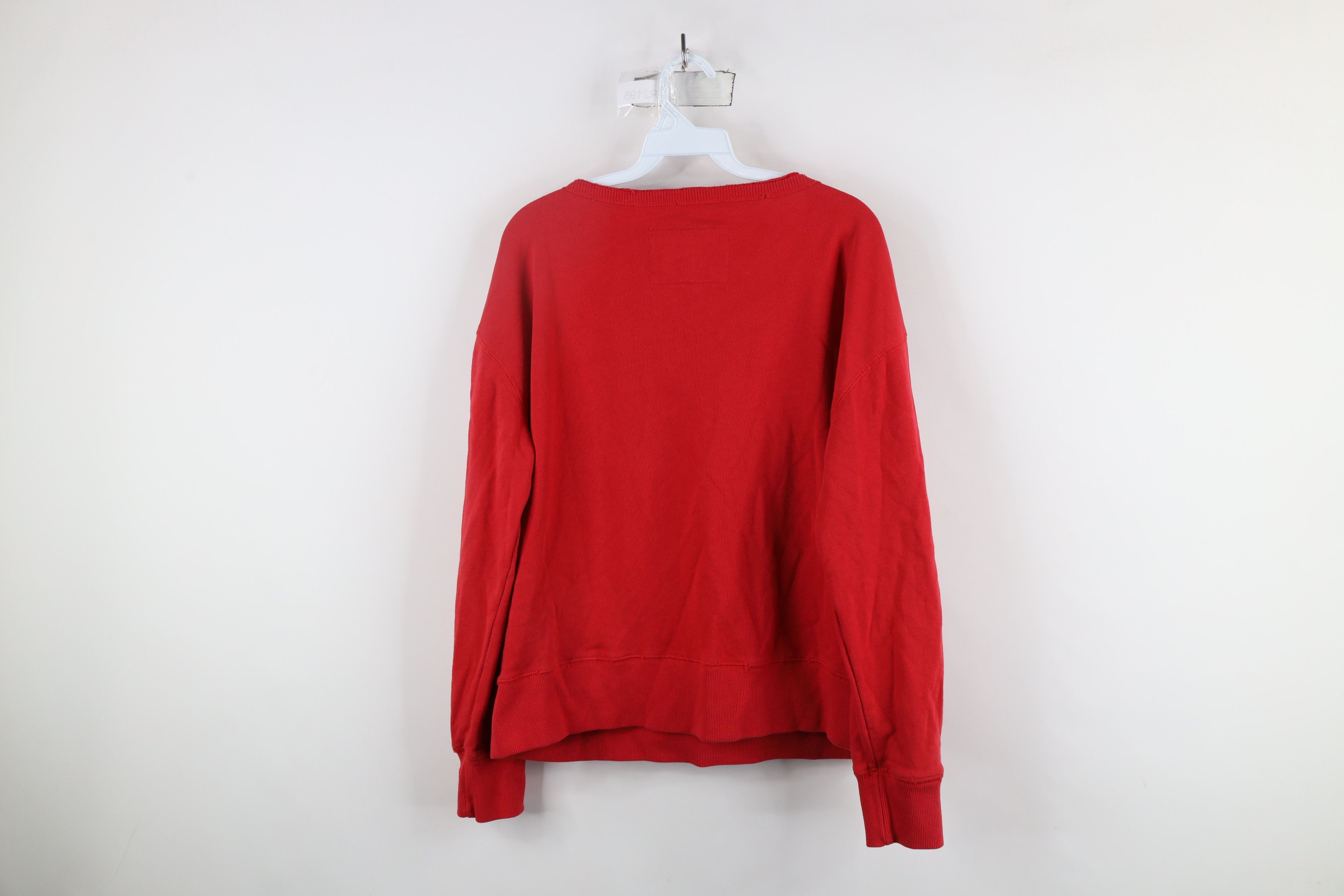 Vintage Vintage Spell Out Detroit Red Wings Hockey Sweatshirt Red Size XL / US 12-14 / IT 48-50 - 12 Thumbnail