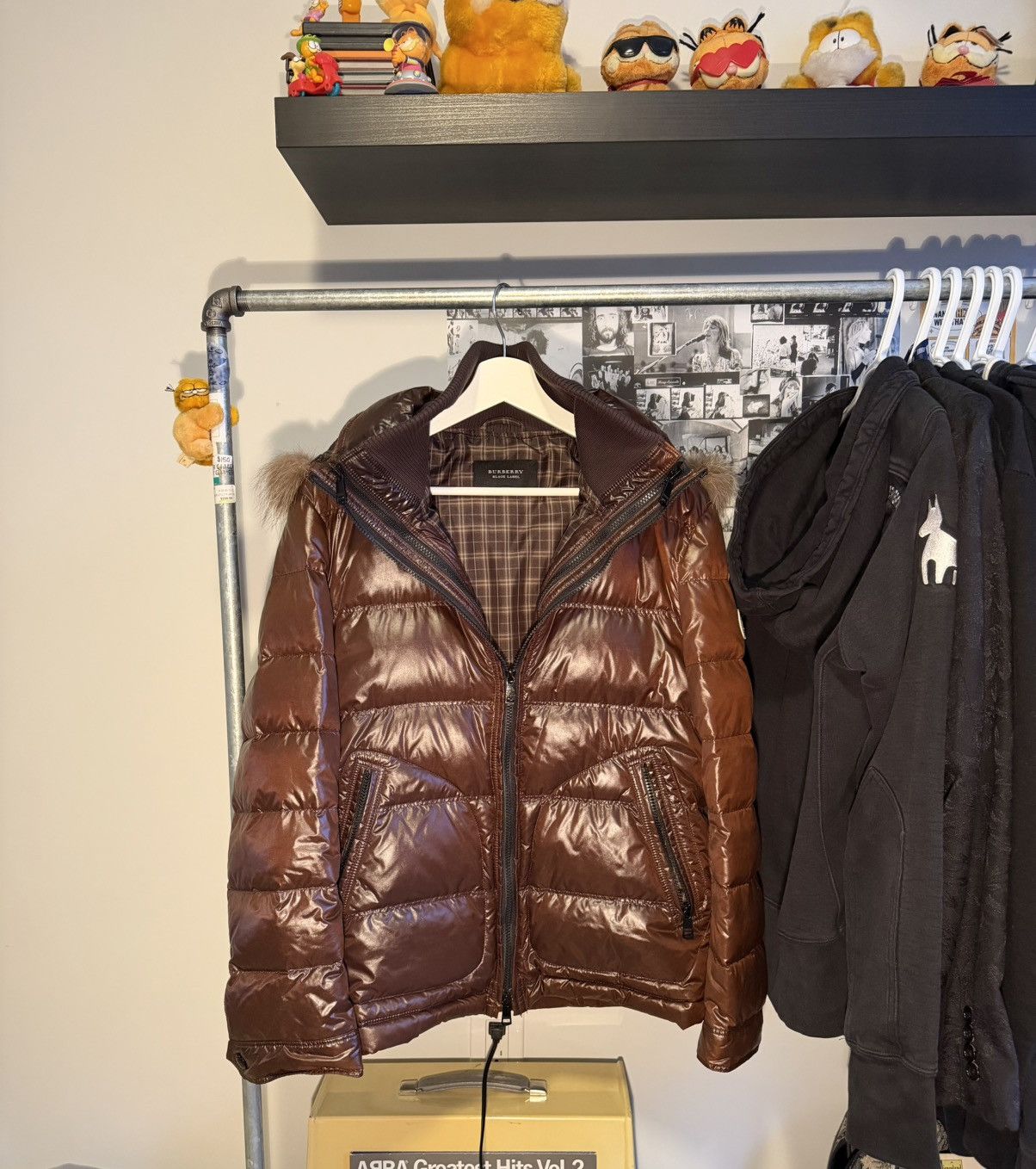 Burberry Burberry Black Label Fur Puffer Jacket Size US L / EU 52-54 / 3 - 1 Thumbnail