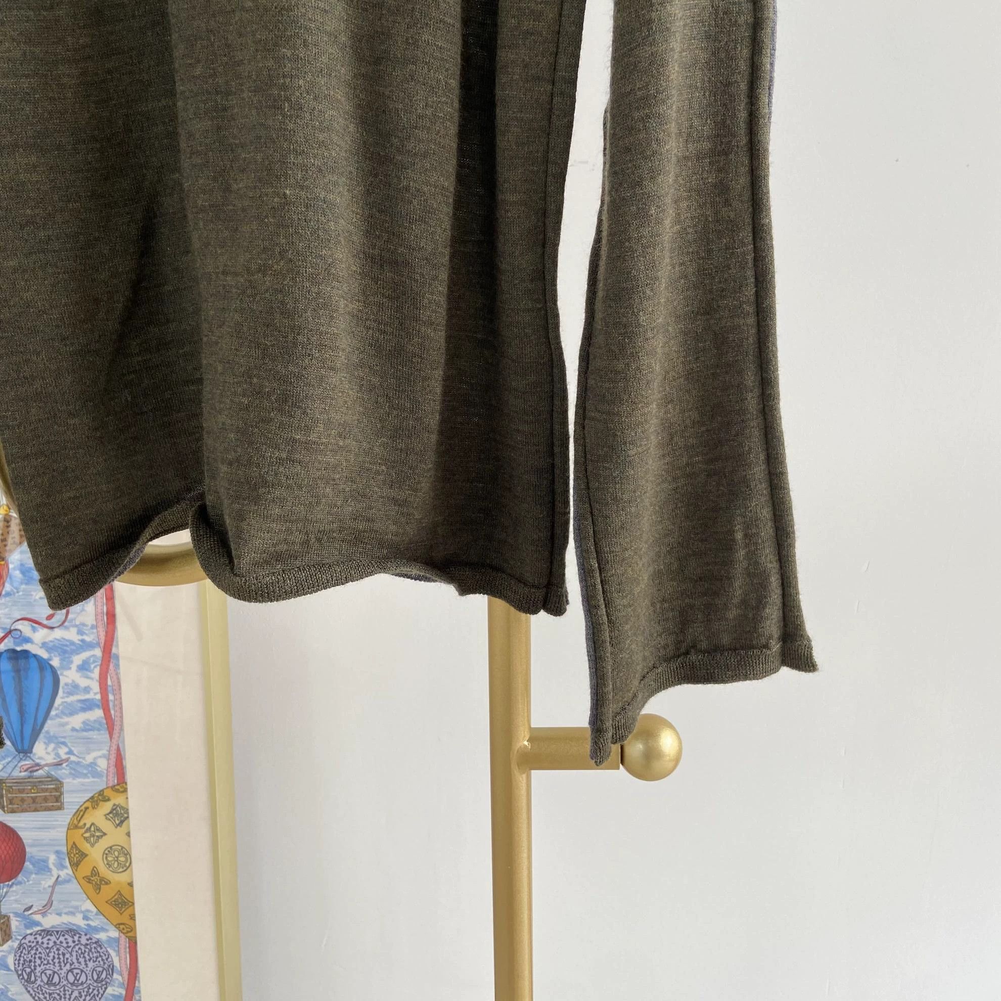 Comme des Garcons SHIRT CDG SHIRT colorblocked knit top S 7087 Size S / US 4 / IT 40 - 4 Thumbnail
